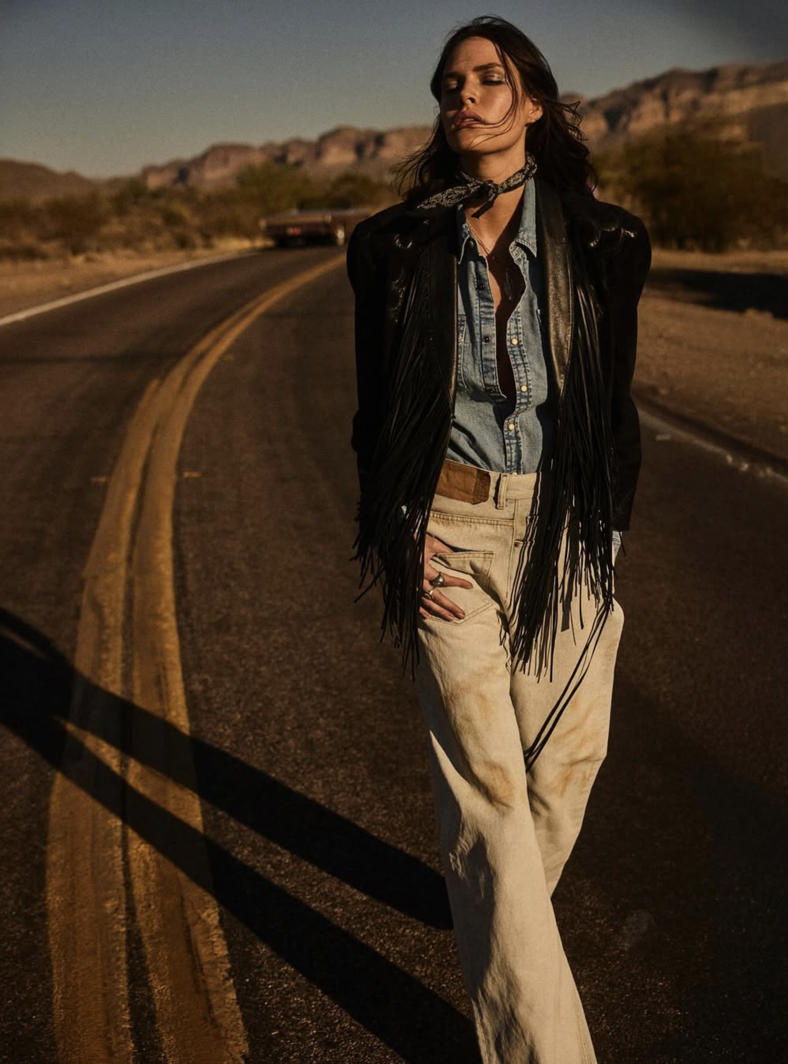 Vanessa Moody Lands in Arizona for Madame Figaro's Western Experience by David Roemer