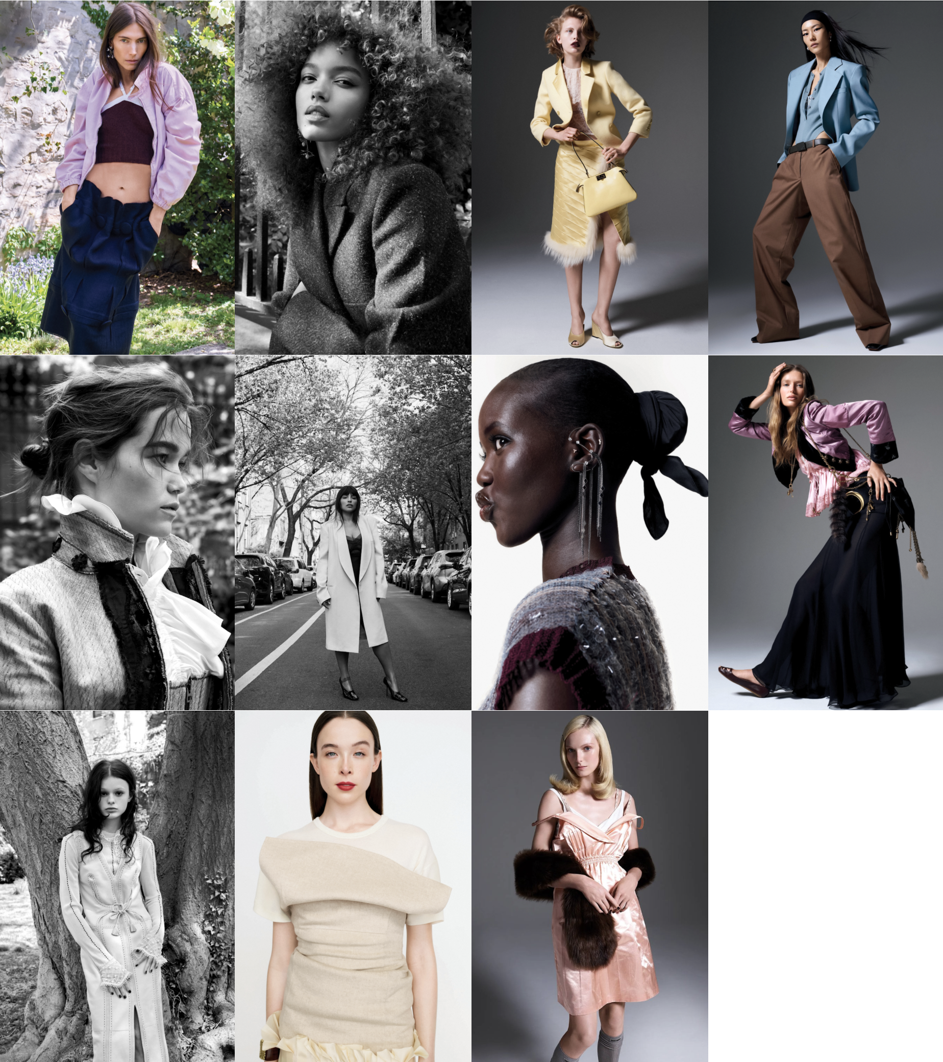 Amy Troost Flashes 11 Models for 'Women at Work' in Vogue US August 2025