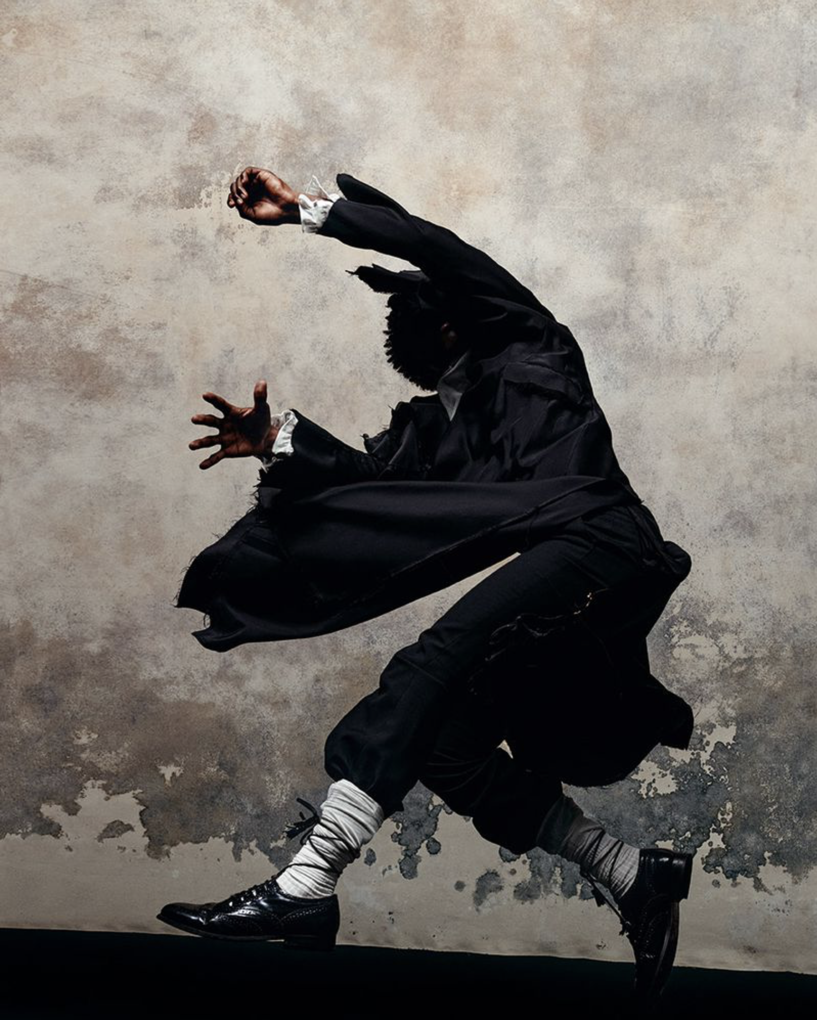 Campbell Addy Captures Luxury Labels Men 'Jumping Into Embrace' for ICON Magazine