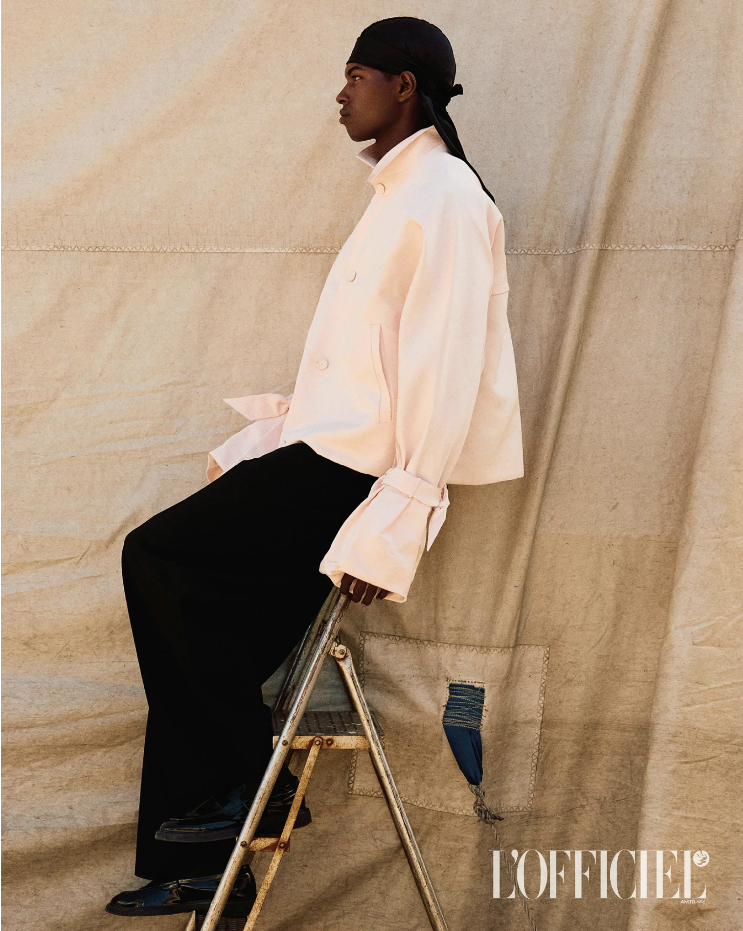 Carlos Teixeira Shoots 'Fair Tale' with Fabio Tavares for L'Officiel Hommes Italia