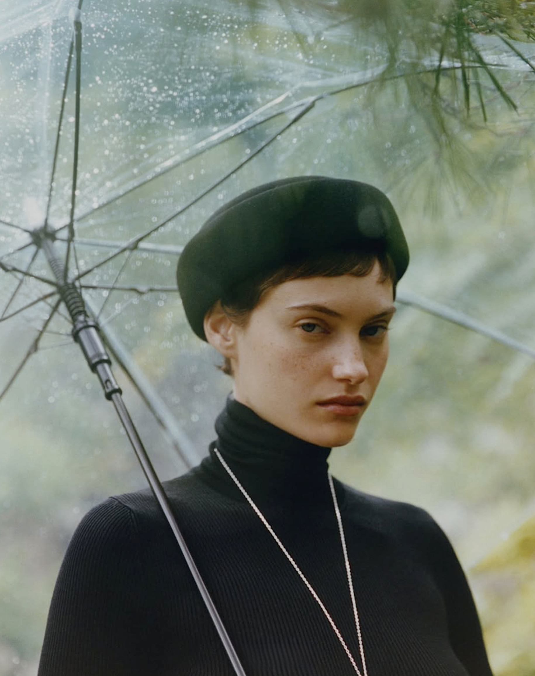 Greta Hofer Wears Loro Piana in Kyoto for Vogue Poland November 2025 by Ina Levy
