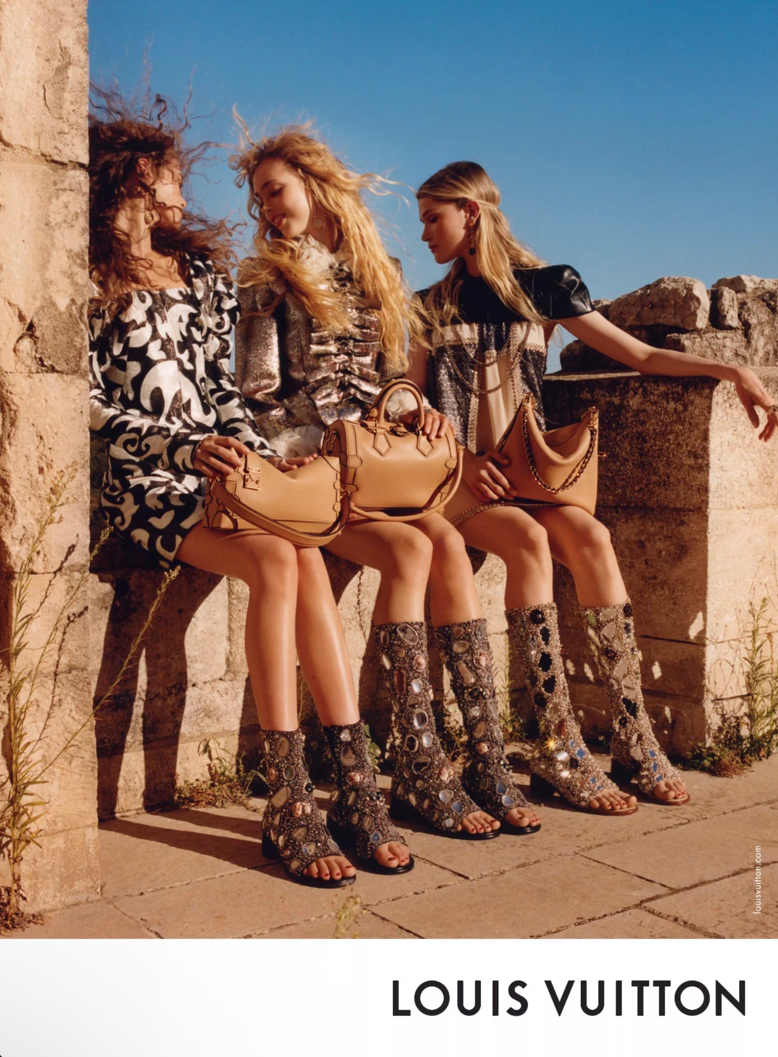 Louis Vuitton Cruise Campaign 2026 Pits the Middle Ages Against Glam Rock