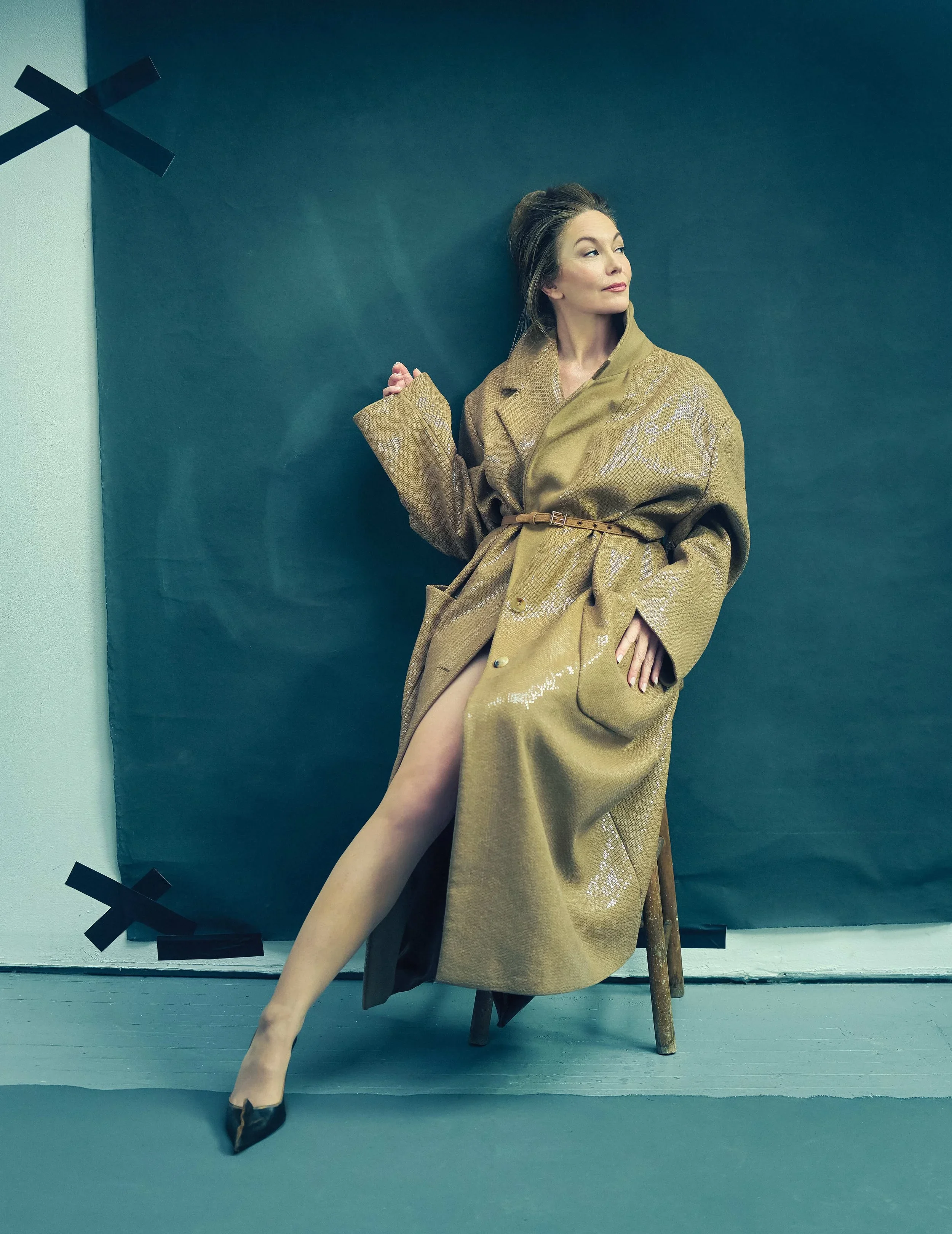 Diane Lane by Gavin Bond Talks 'The Telegraph' in Flaunt Magazine #201