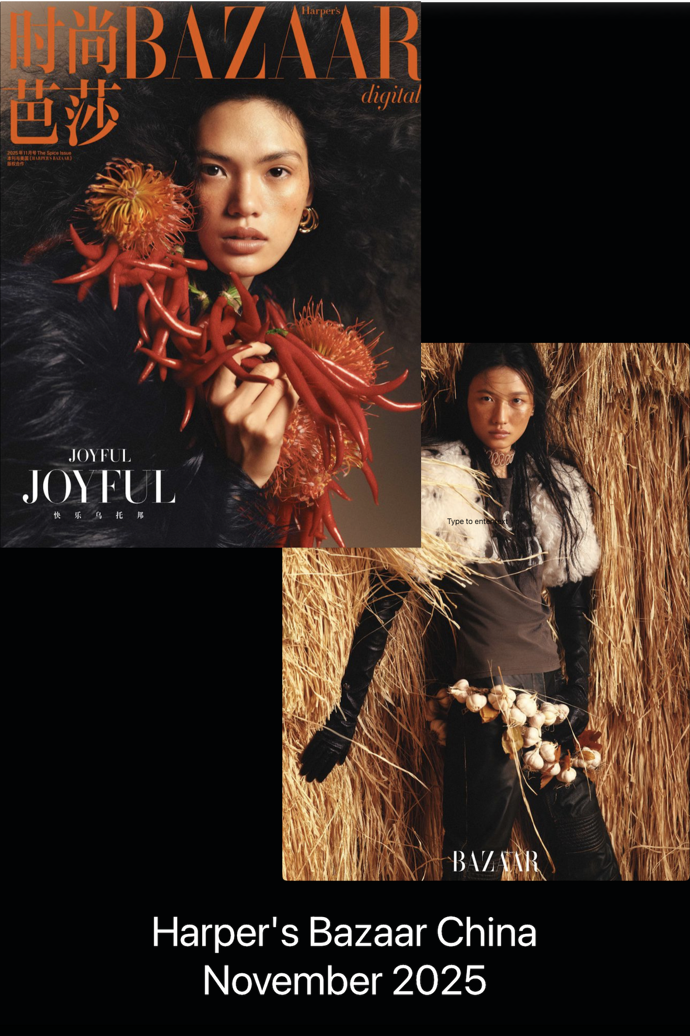 Poetic, Art House Images by Ren Haihua for Harper's Bazaar China November 2025