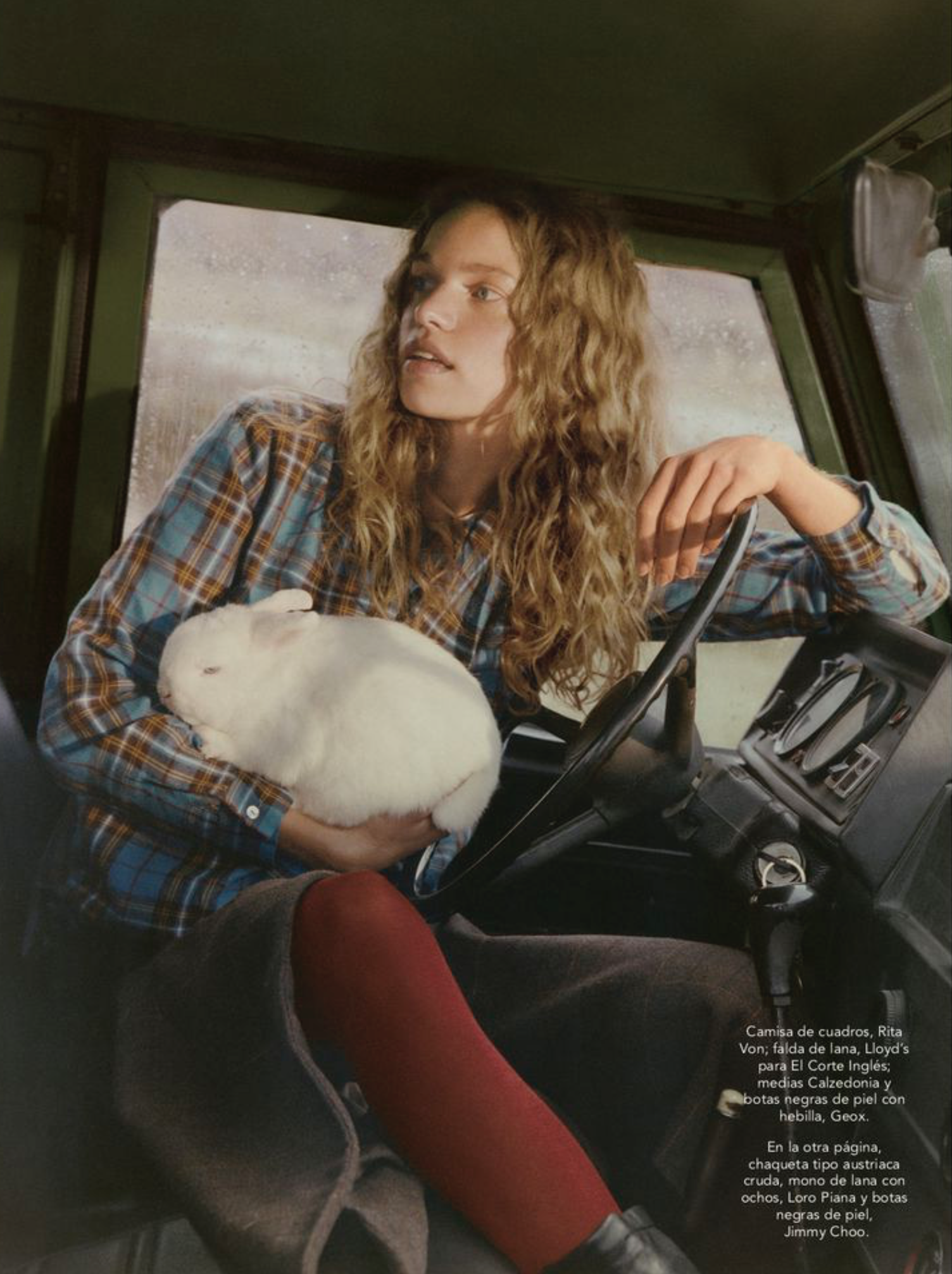 Sabine Glud Blisses Out on the Farm by Pepe Herreros for Telva Magazine January 2026