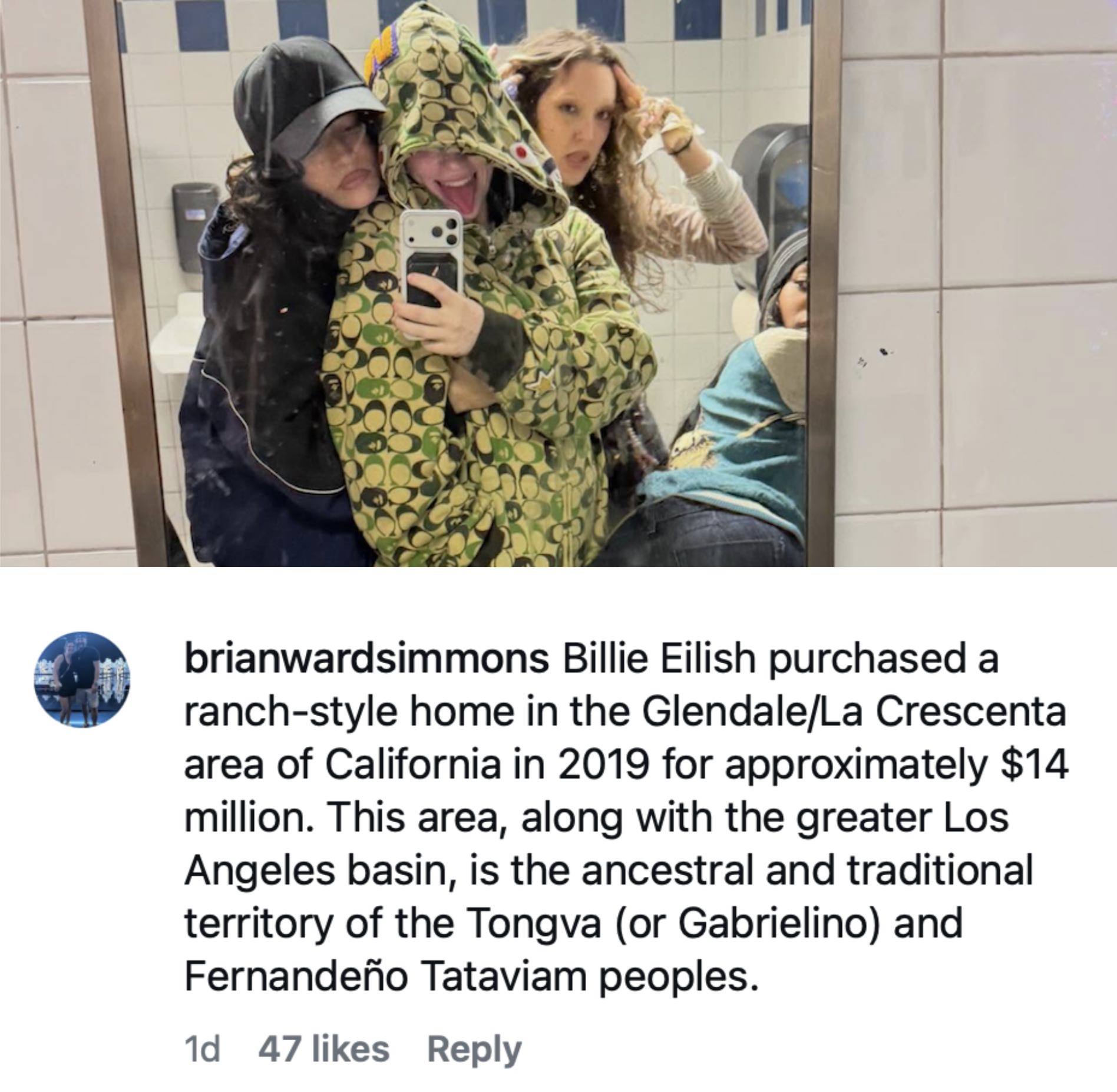 Post Grammy Comments, We Learn Billlie Eilish's Home Soil Belongs to Tonga Peoples