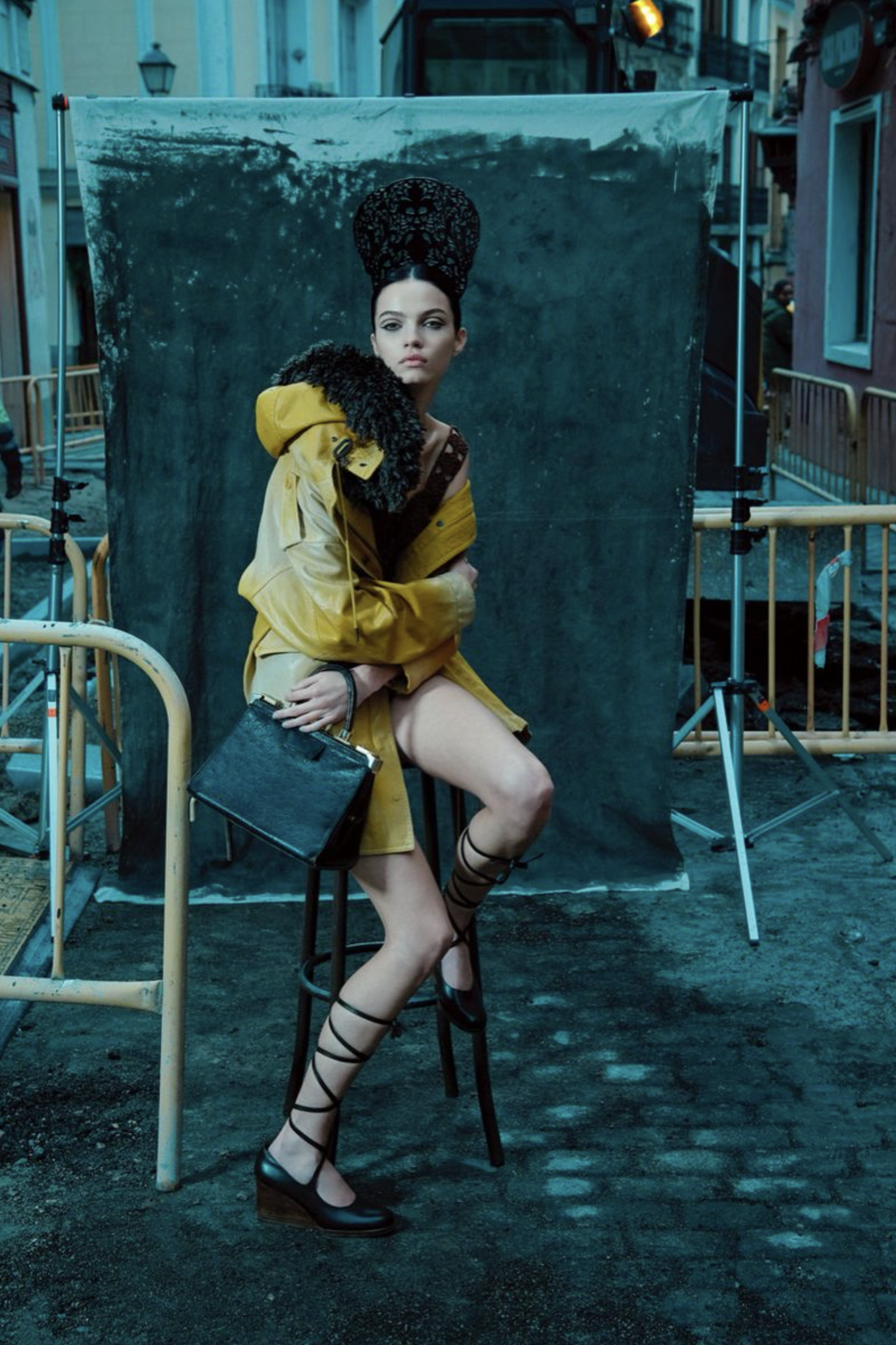 Emma Waters in 'Primevera' by Sanchez &amp; Mongiello for Numéro February 2026