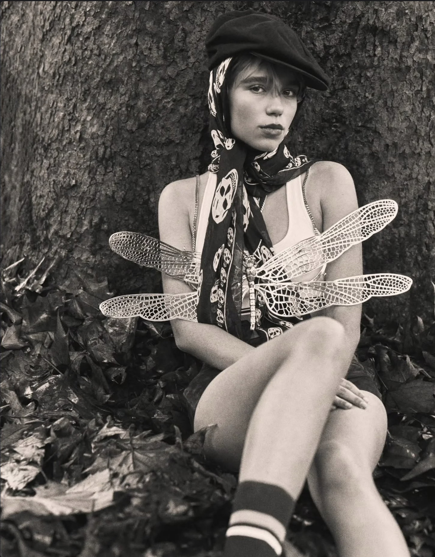 Lena Mantler in 'Sentimental Times' for Vogue Adria Winter 2026 by Alessio Albi