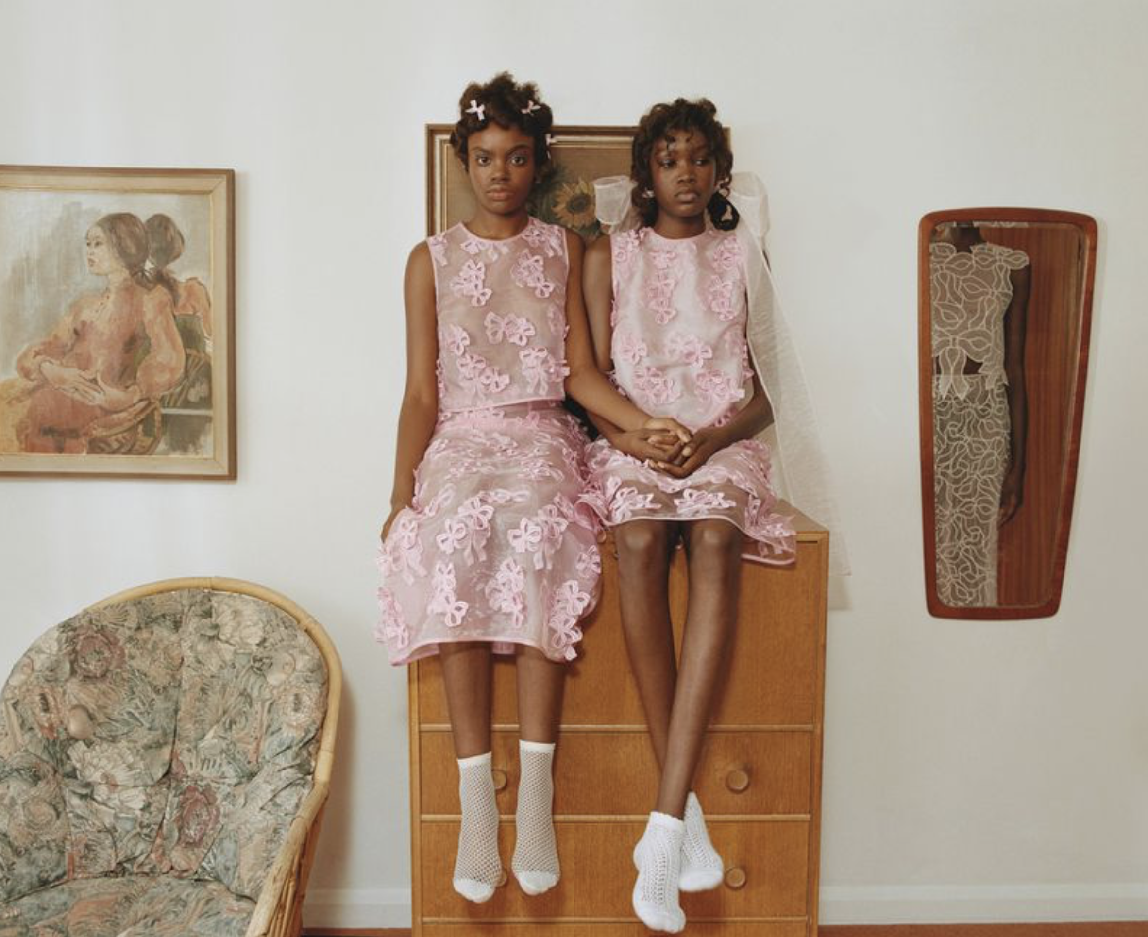 Cecilie Bahnsen Pre-Fall 2026 Nod to Sisterhood Lensed by Nadine Ijewere