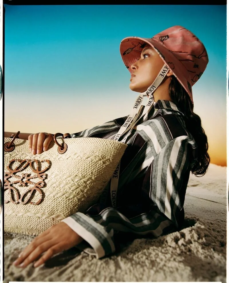 Dan Beleiu Flashes Net-a-Porter X LOEWE Paula's Ibiza w/Betty Schupp