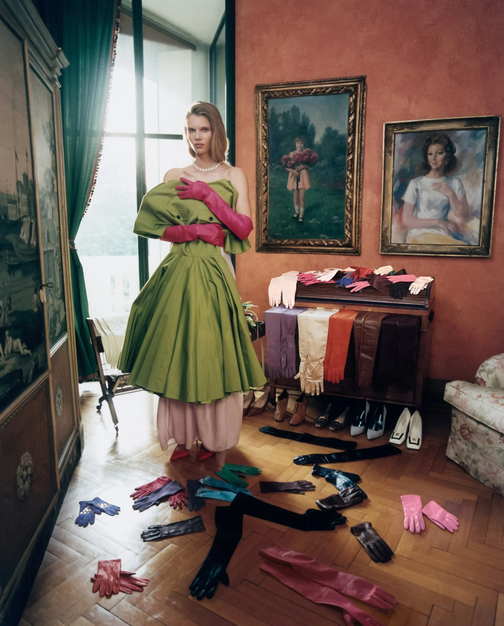 Ida Heiner in 'Excès autorisé' Luxury Abundance Style for M Le magazine du Monde