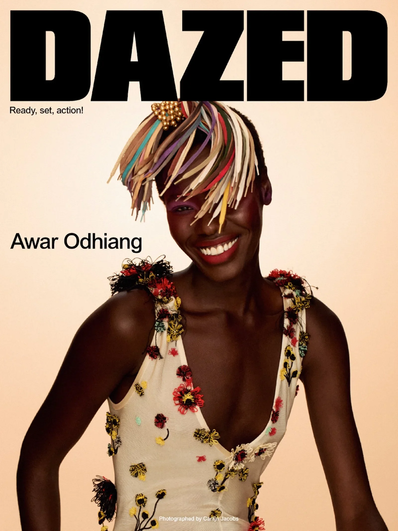 Awar Odhiang by Carlijn Jacobs for Dazed Magazine Summer 2026