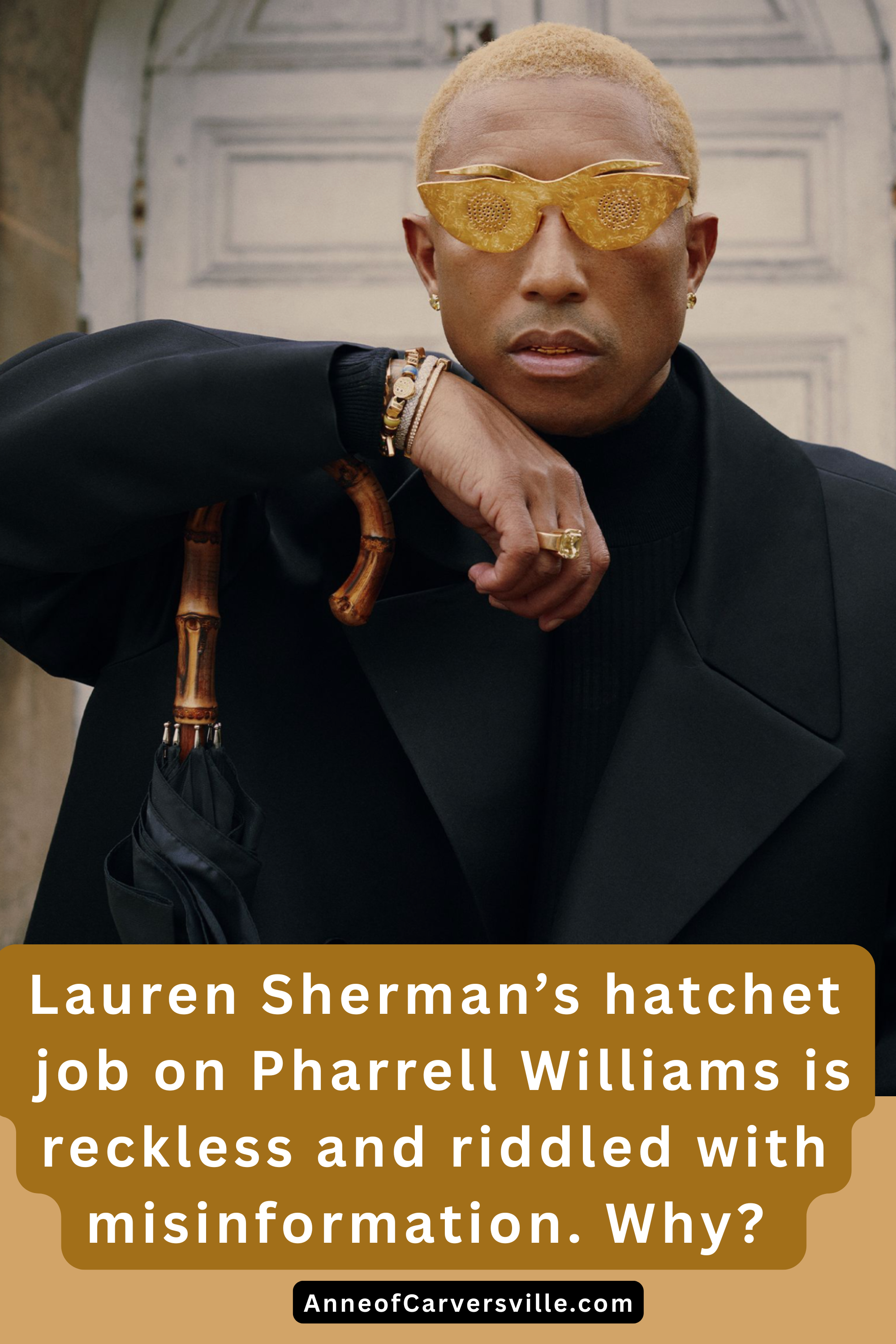 Anne Shreds &amp; Trashes Lauren Sherman Gross Attack on Pharrell Williams