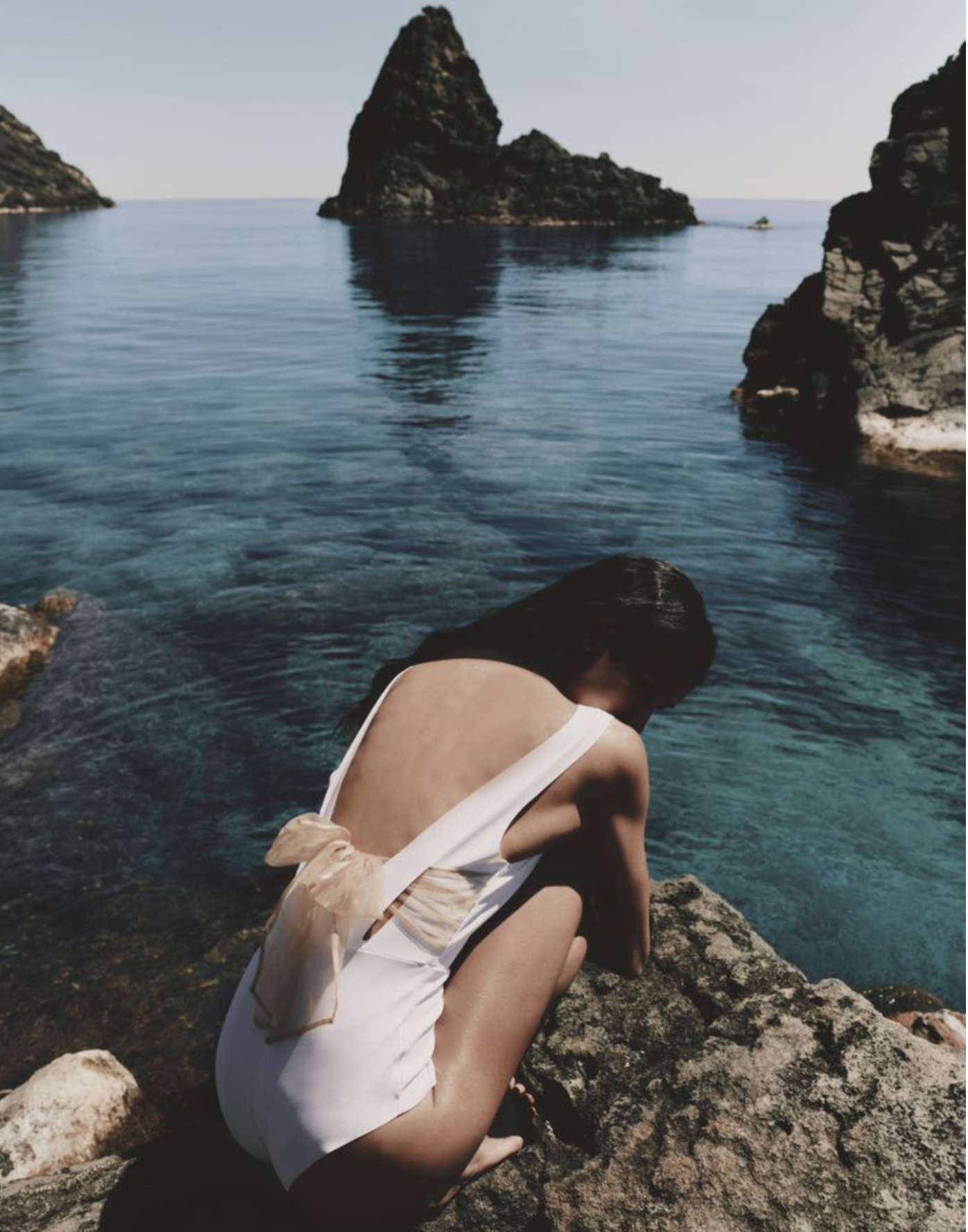 Jennifer Matias Is Elegant Water Nymph for Numero France 262 by Stefano Sciuto