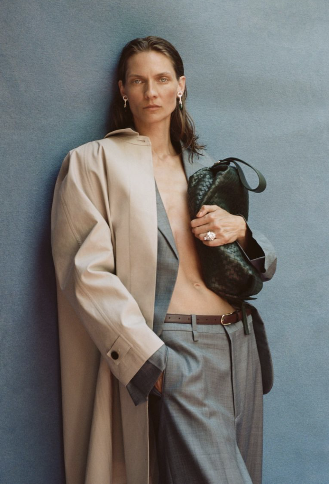 Karolin Wolter in ‘Coeur de pierres’ Lensed by Davit Giorgadze for M Le magazine du Monde