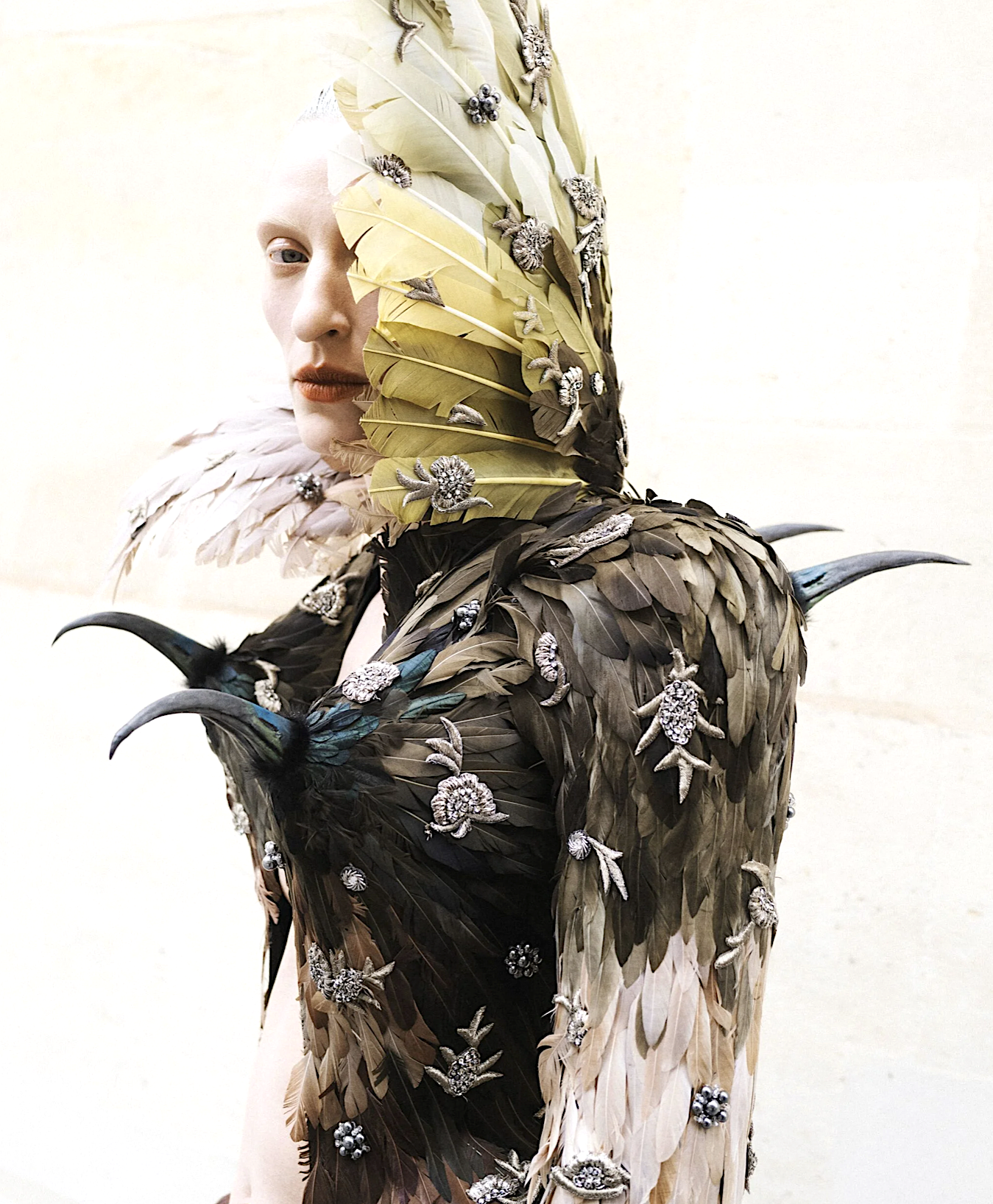 Maggie Maurer by Zhong Lin Fashions Updated Gothic Aviary Symbolism