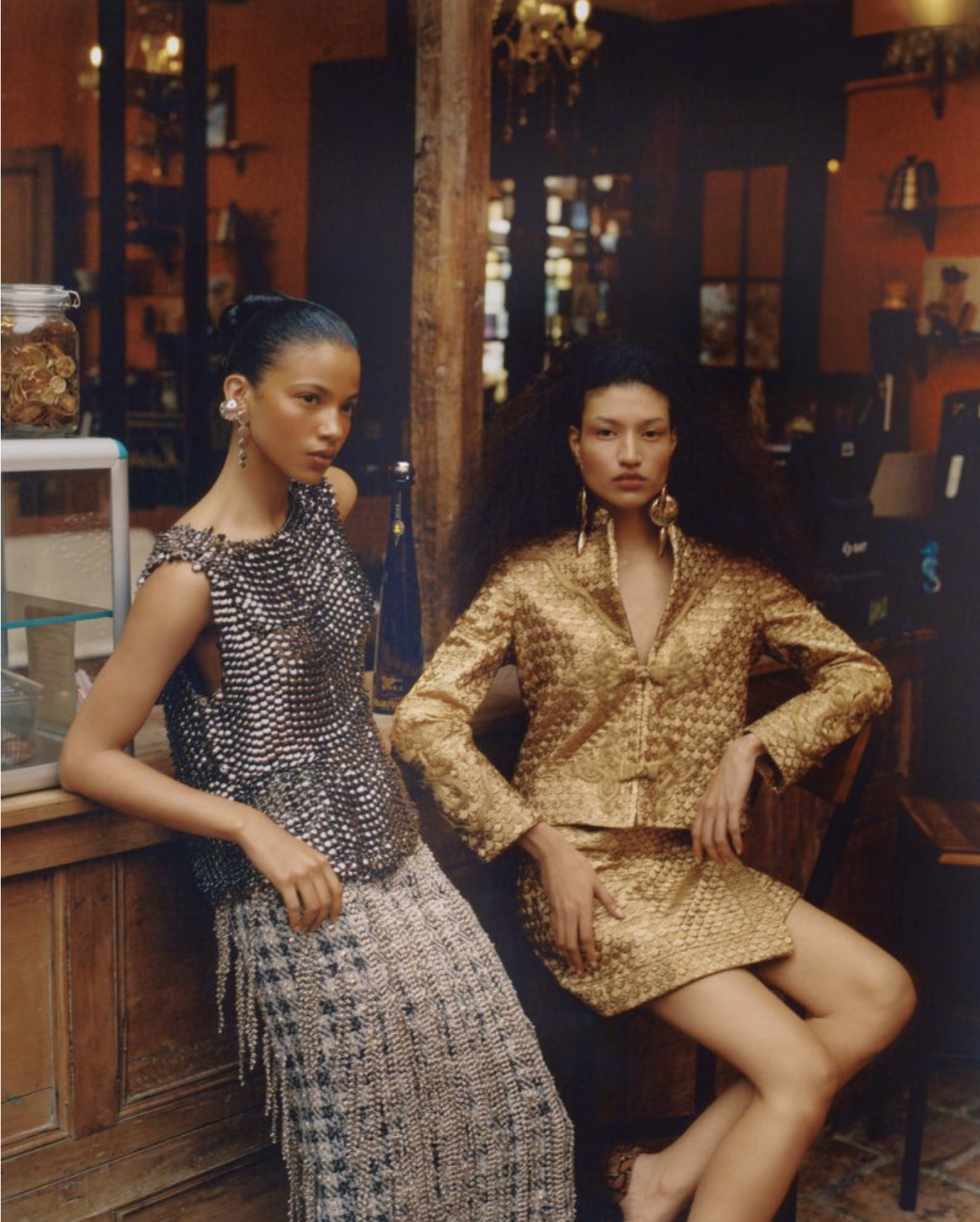 Honey Ordonez and Keny Salgado in 'De Aquil Somos' for Vogue Latin America