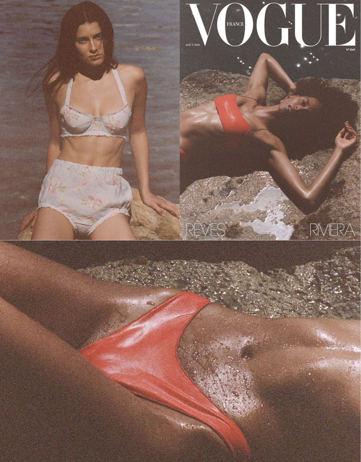 Cindy Bruna, Lennon Sorrenti Simmer by Purienne for French Vogue August 2026