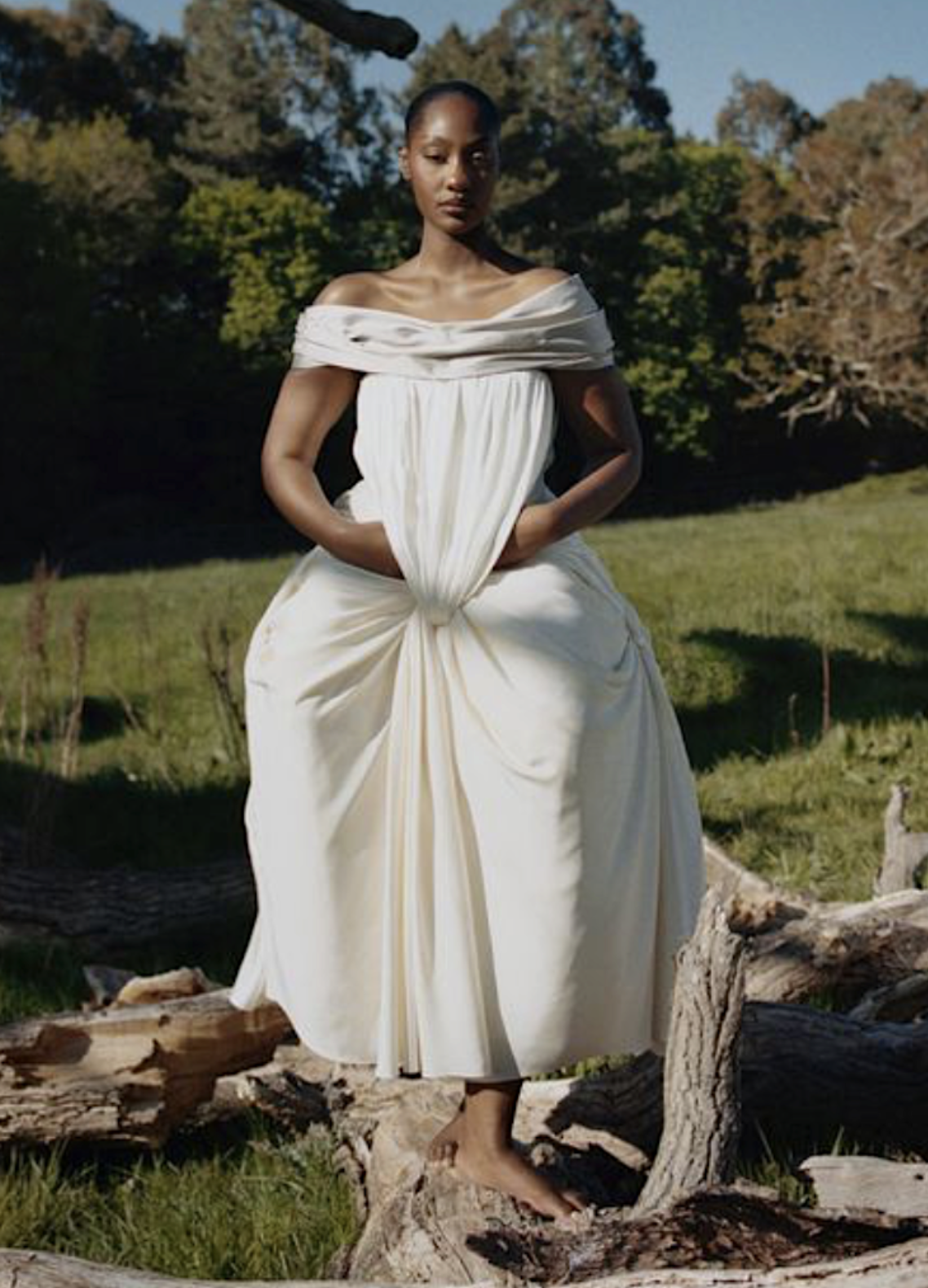 Tems in 'Step to the Beat' by Nadine Ijewere for Vogue UK August 2026