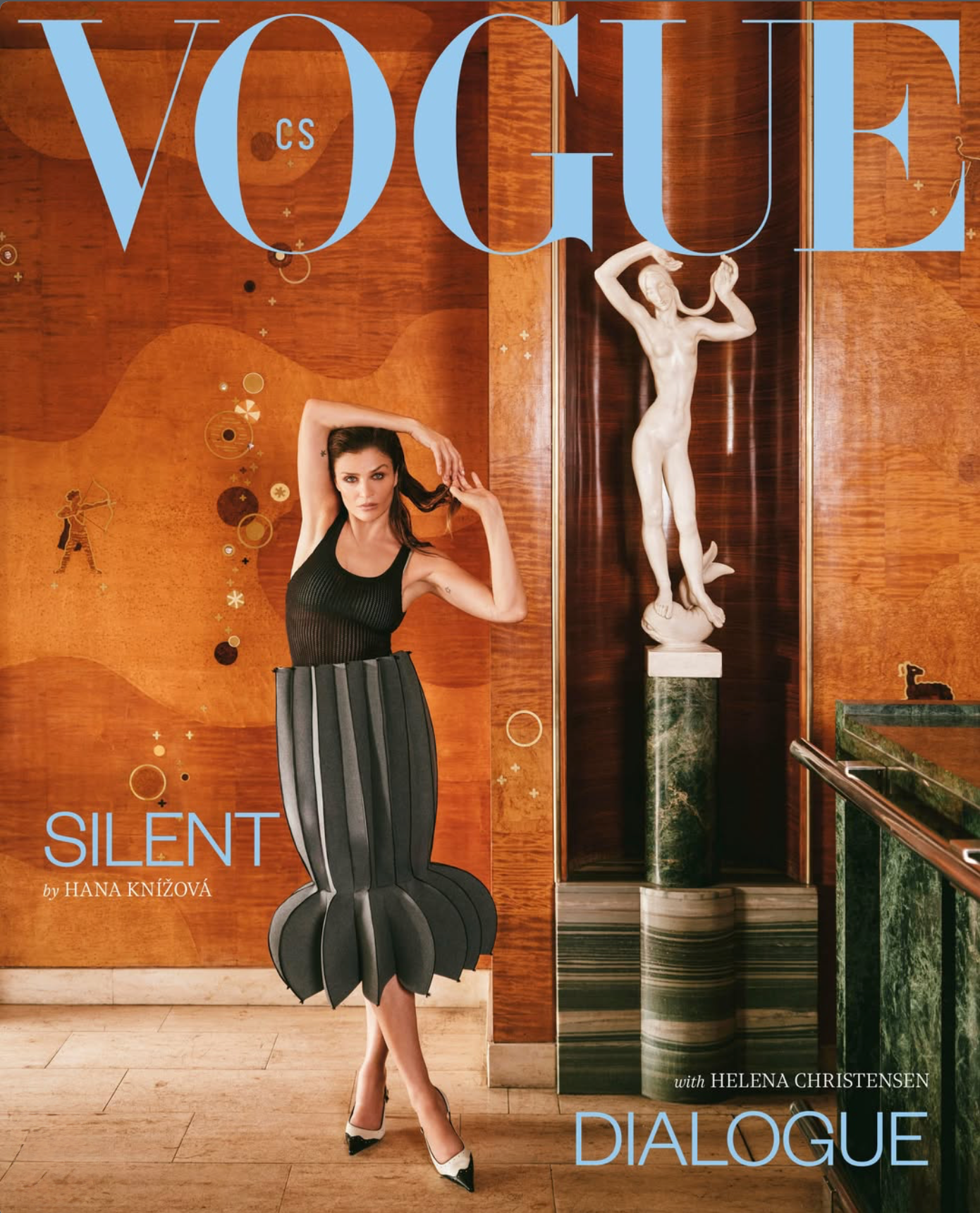 Helena Christensen in 'Silent Dialogue' for Vogue Czech September 2026