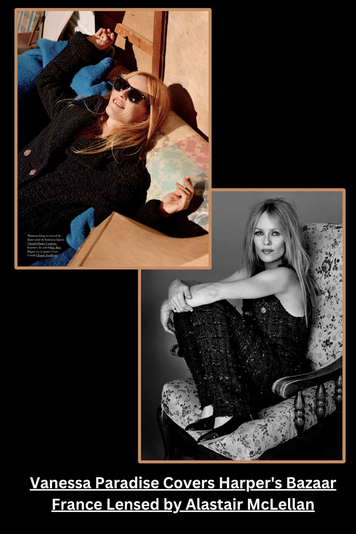 Vanessa Paradise Covers Harper's Bazaar France Lensed by Alastair McLellan  — Anne of Carversville