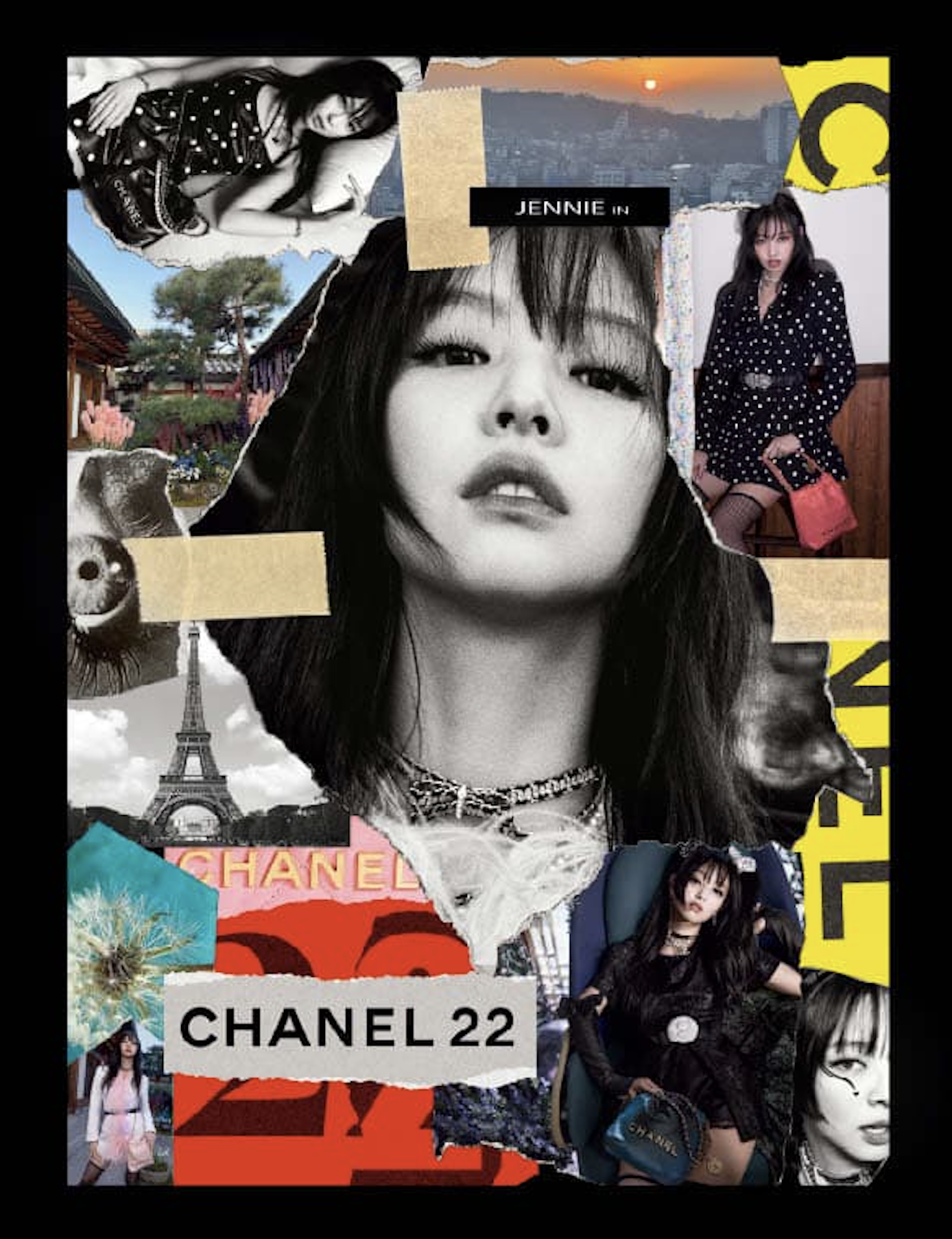 Chanel 22 Bag Snares BLACKPINK's Jennie Kim for Seoul Tour by Inez