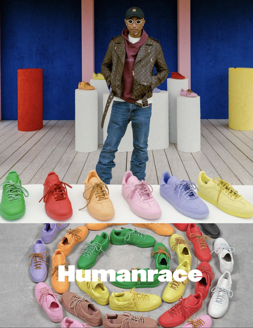 adidas and Humanrace redefine the Samba by Pharrell in latest