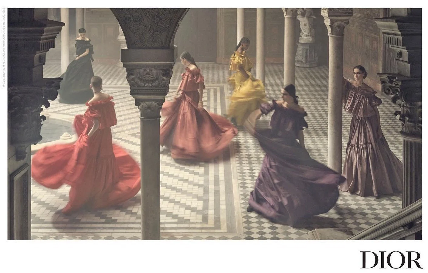 Models Make Like a Medici in Dior's Spring Advertising Campaign – WWD