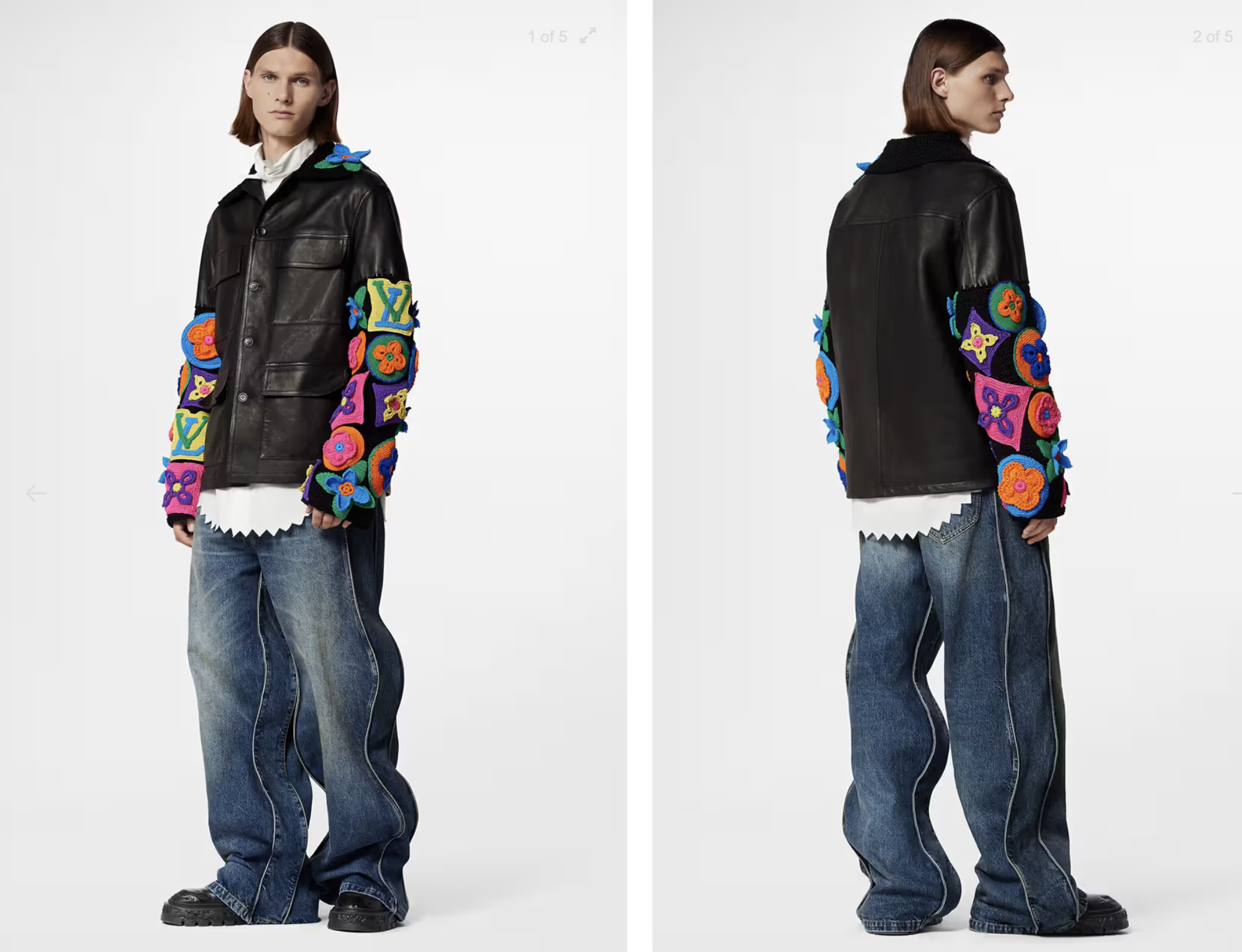 Louis Vuitton Men's 'Crochet Leather Overshirt' + DNA Test? — Anne