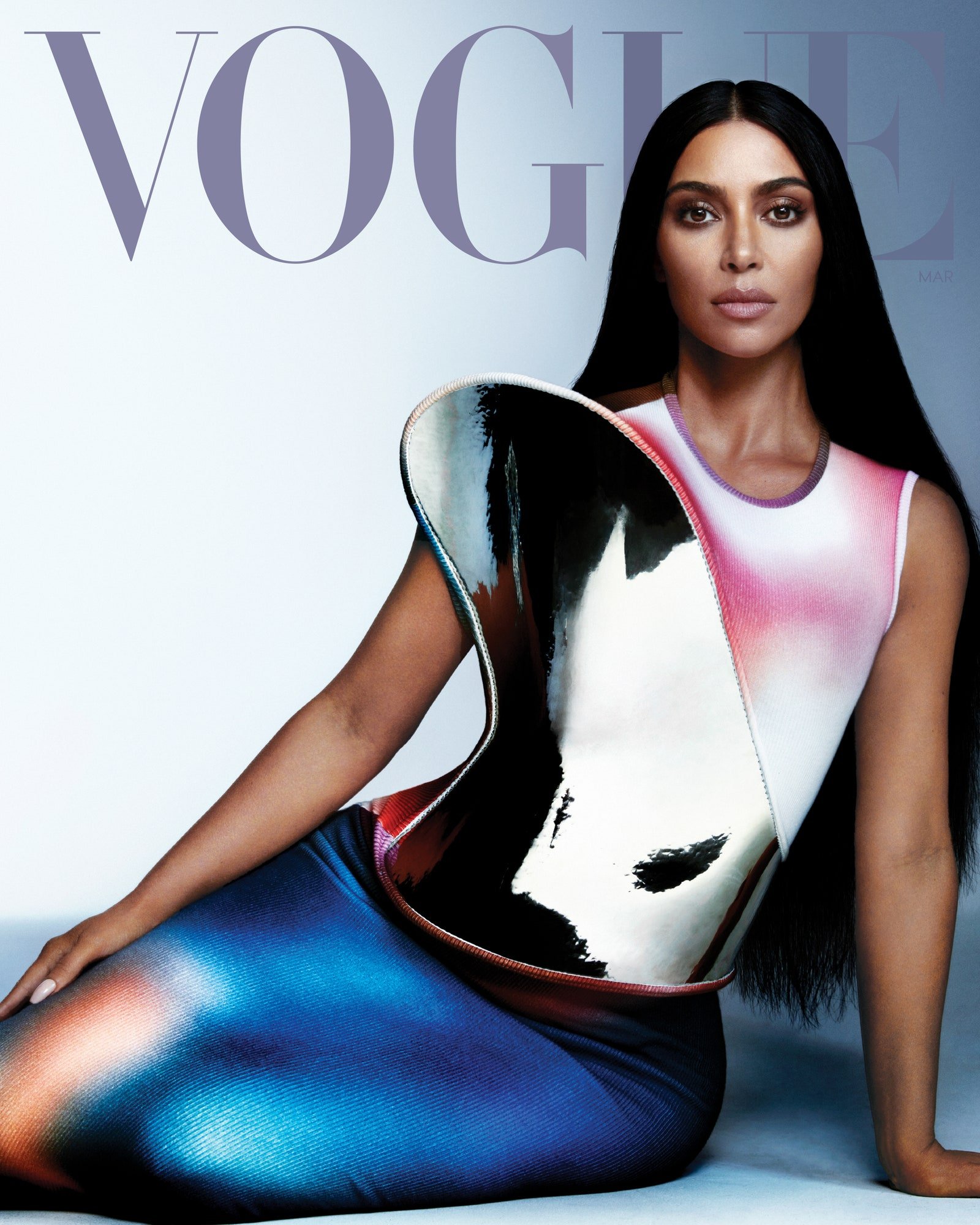 Kim Kardashian Has Chosen Herself in Vogue US March 2022 — Anne of
