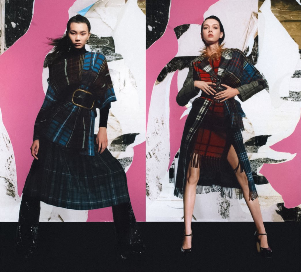 'Miss Attitudes' Tailored Mixes by Corentin Leroux Vogue France Dec ...