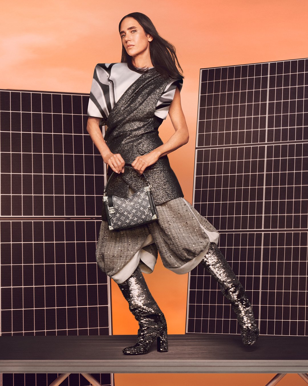 Jennifer Connelly's Shimmering Cruise 2023 Louis Vuitton Ads — Anne of  Carversville