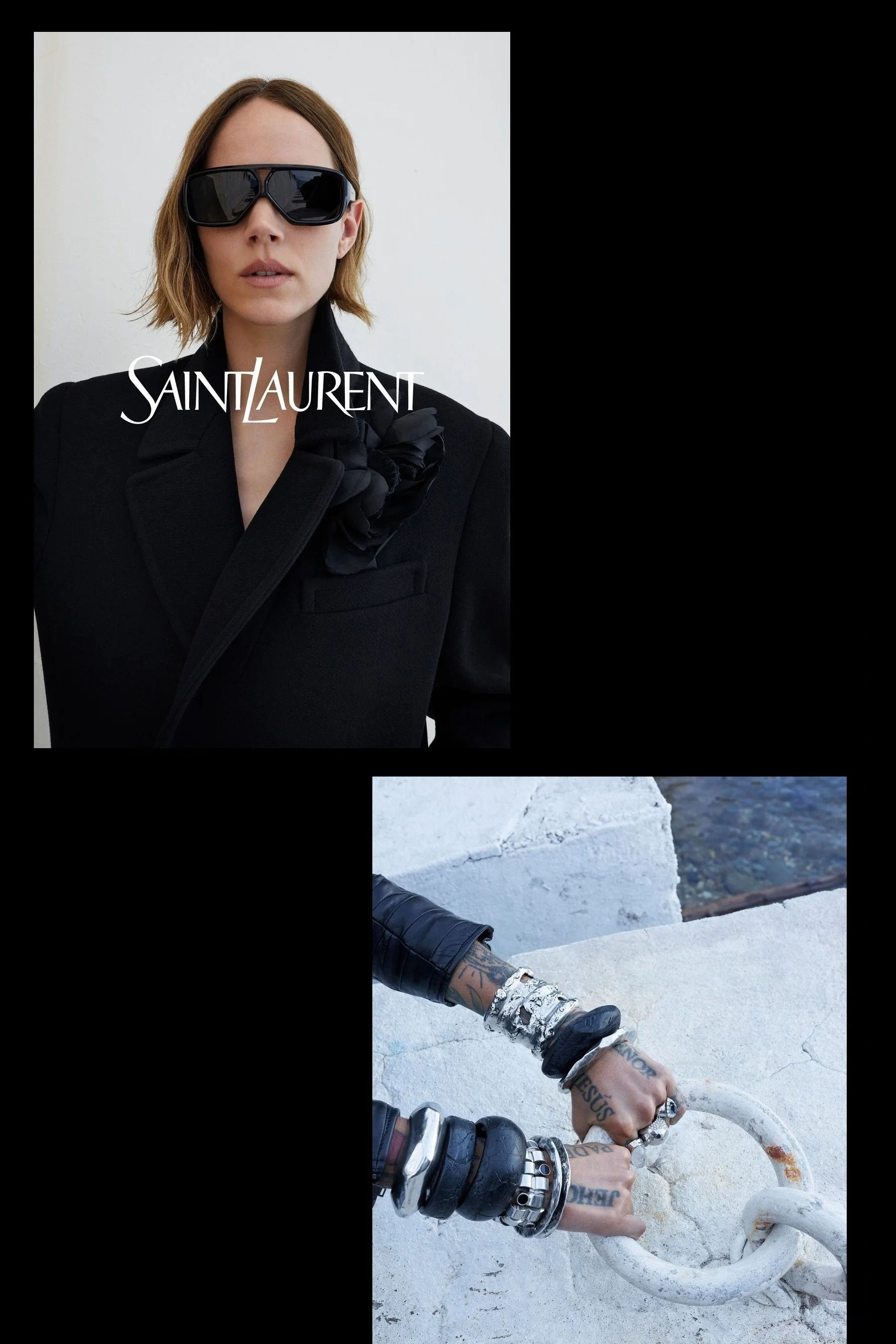 Saint Laurent Winter 2022 YSL46 Campaign by Juergen Teller — Anne of