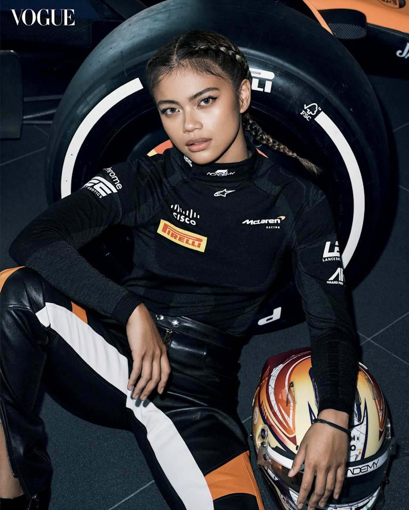 Formula 1 Racer Bianca Bustamante for Vogue Philippines July — Anne of ...
