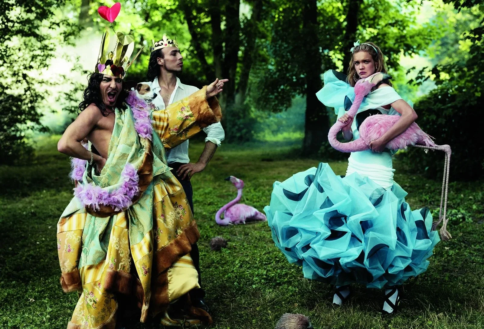 Natalia Vodianova 'Alice in Wonderland' by Annie Leibovitz for Vogue US