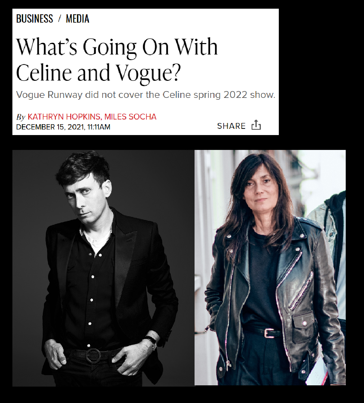 LVMH Hopes Hedi Slimane Will Triple Profits At Céline, British Vogue