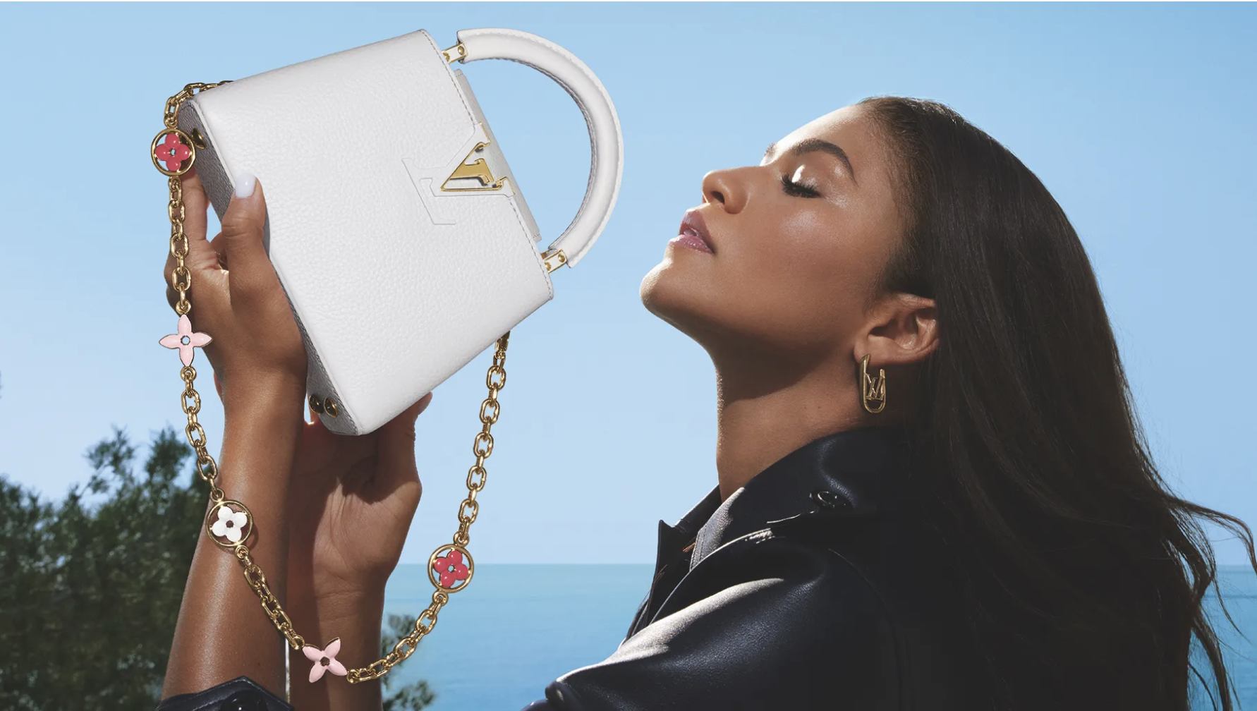 Zendaya Debuts in Louis Vuitton 2023 Capucines Campaign — Anne of