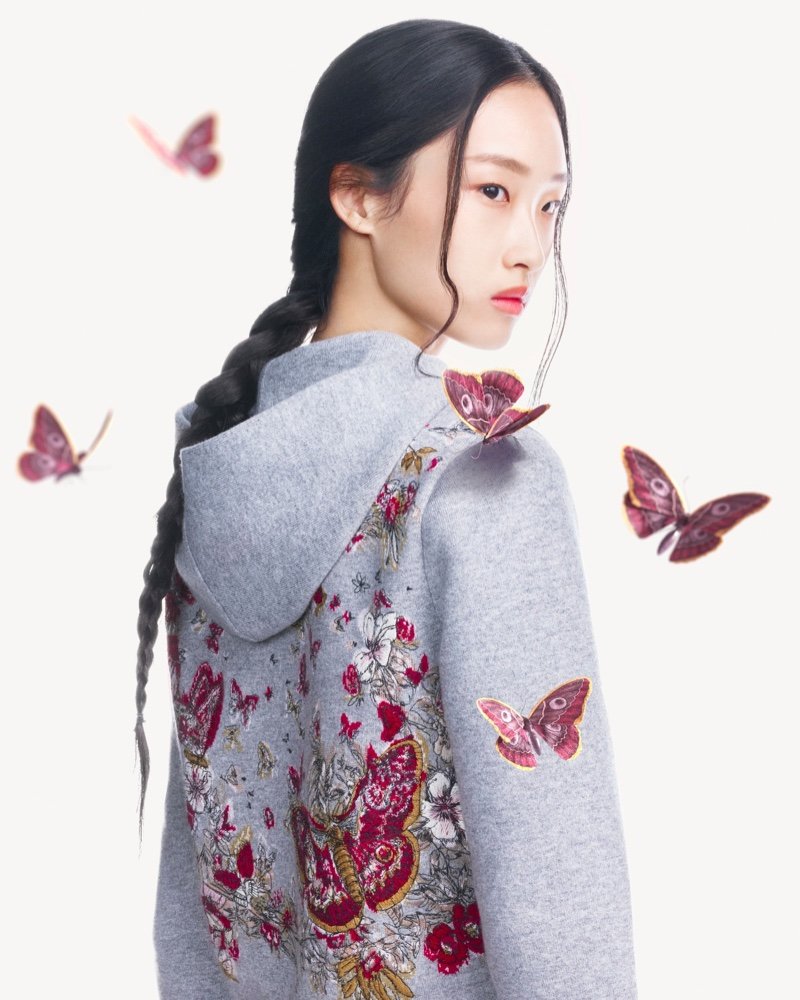 Dior Lunar New Year 2022 Campaign Celebrates Butterflies with Sun Yi Han —  Anne of Carversville