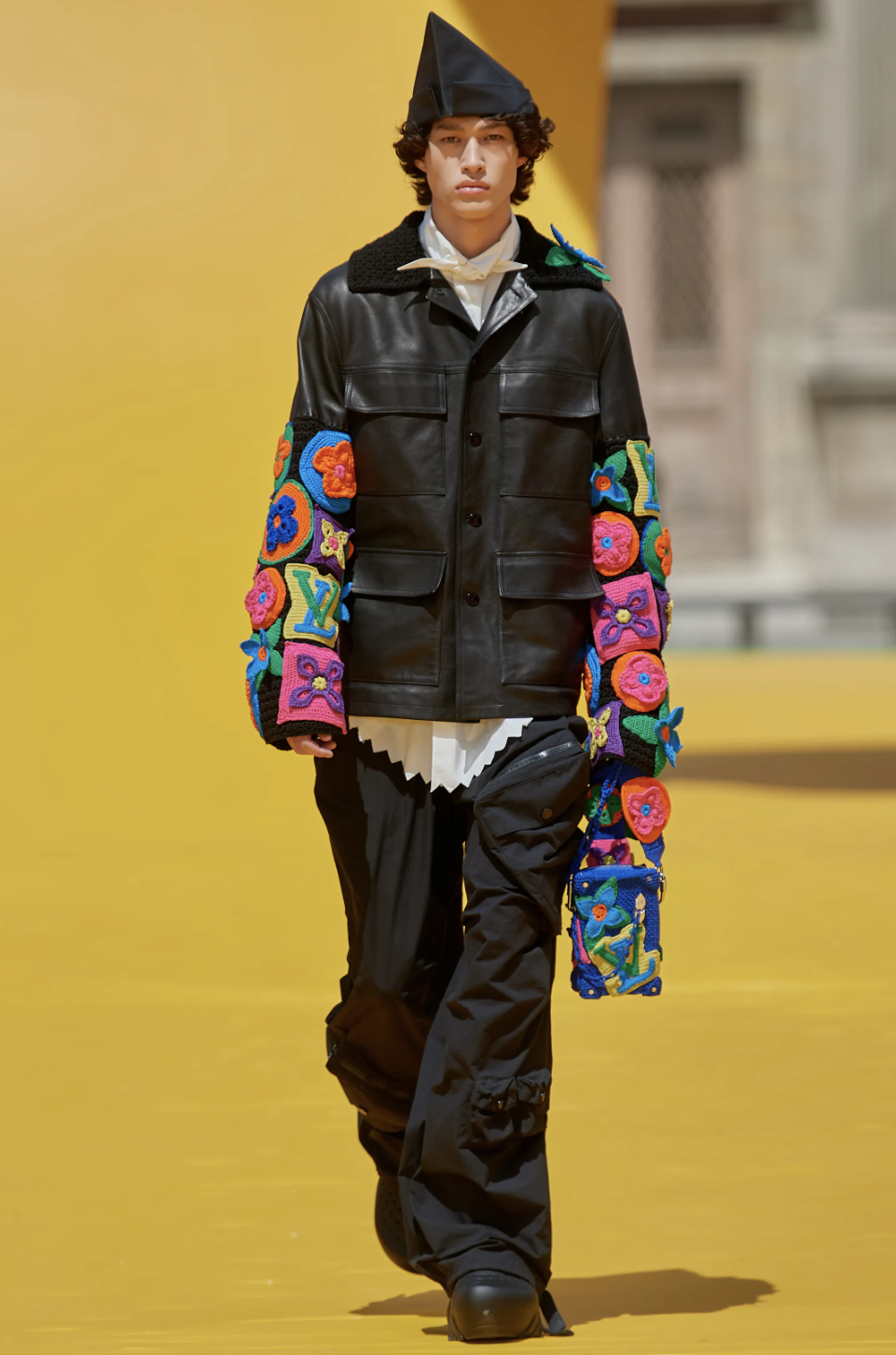 What Pharrell Williams' Jacket Says About His Vision For Louis Vuitton