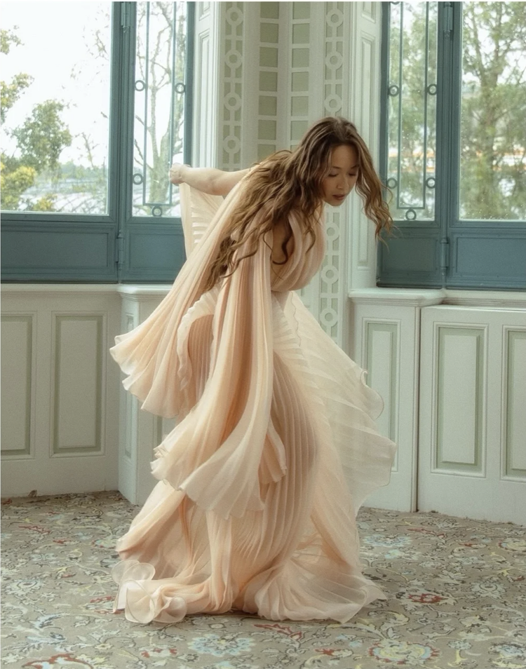 Lily Collins in Vogue Greece Jan 2023 by Cameron McCool — Anne of