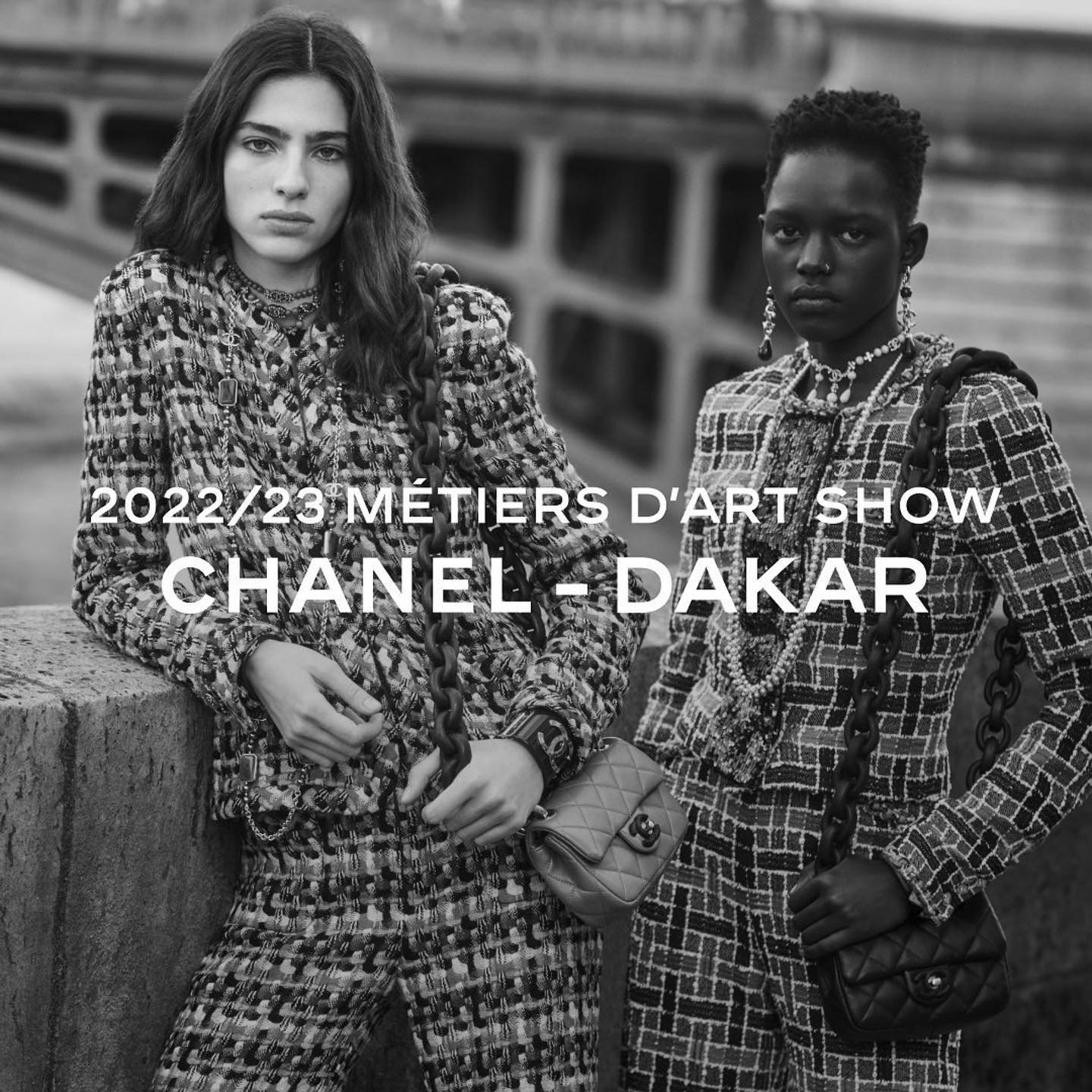 Malick Bodian for Chanel in Dakar with Akon, Jill, Kathia, Mariam and Maty  — Anne of Carversville