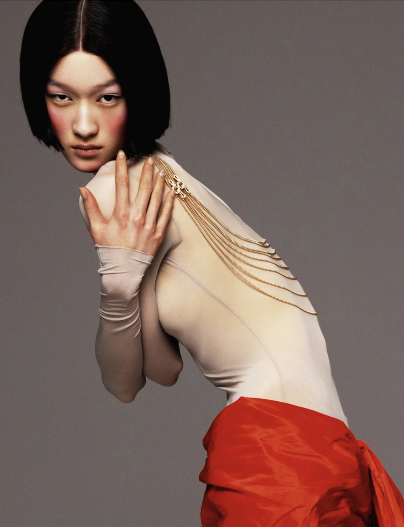 W Magazine China November 2024 Taps Zhong Lin for 'One Step