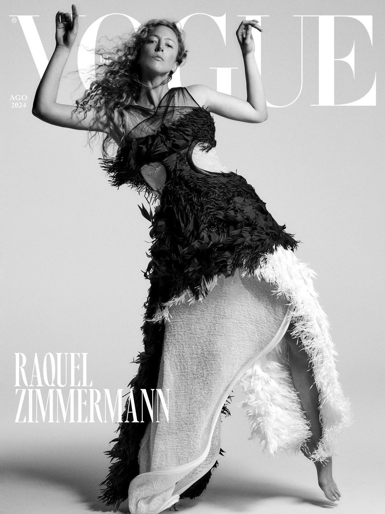 Rachel Zimmermann's New Grunge Proposal in Vogue Brasil