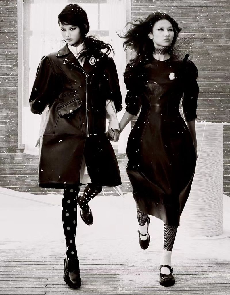 Ning Jinyi, Shuping Li in 'Winter Snow' by Wang Lei for ELLE China February  2022 — Anne of Carversville