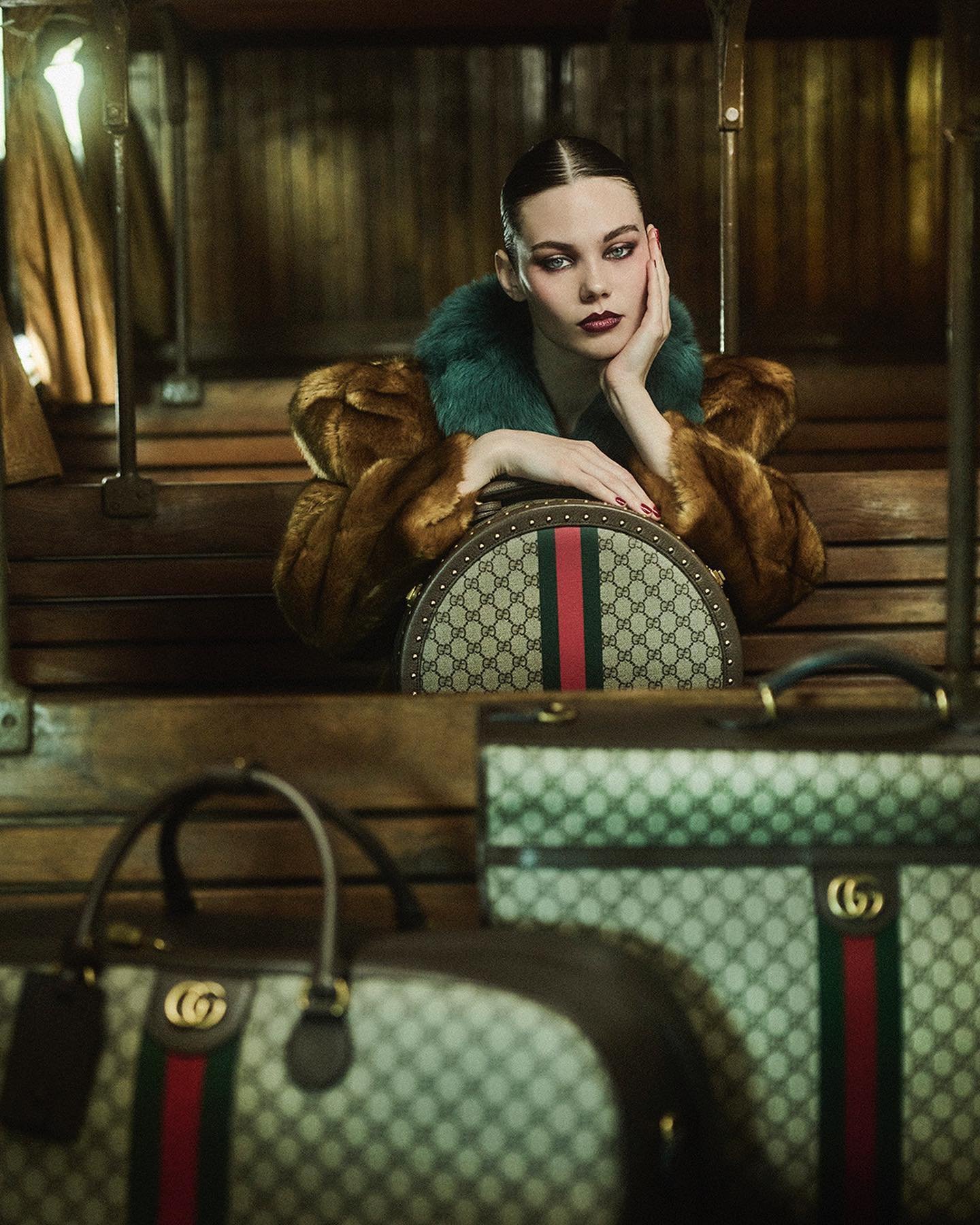 Gucci 'Valigeria' Luggage by Panos Davios for Vogue Greece December ...