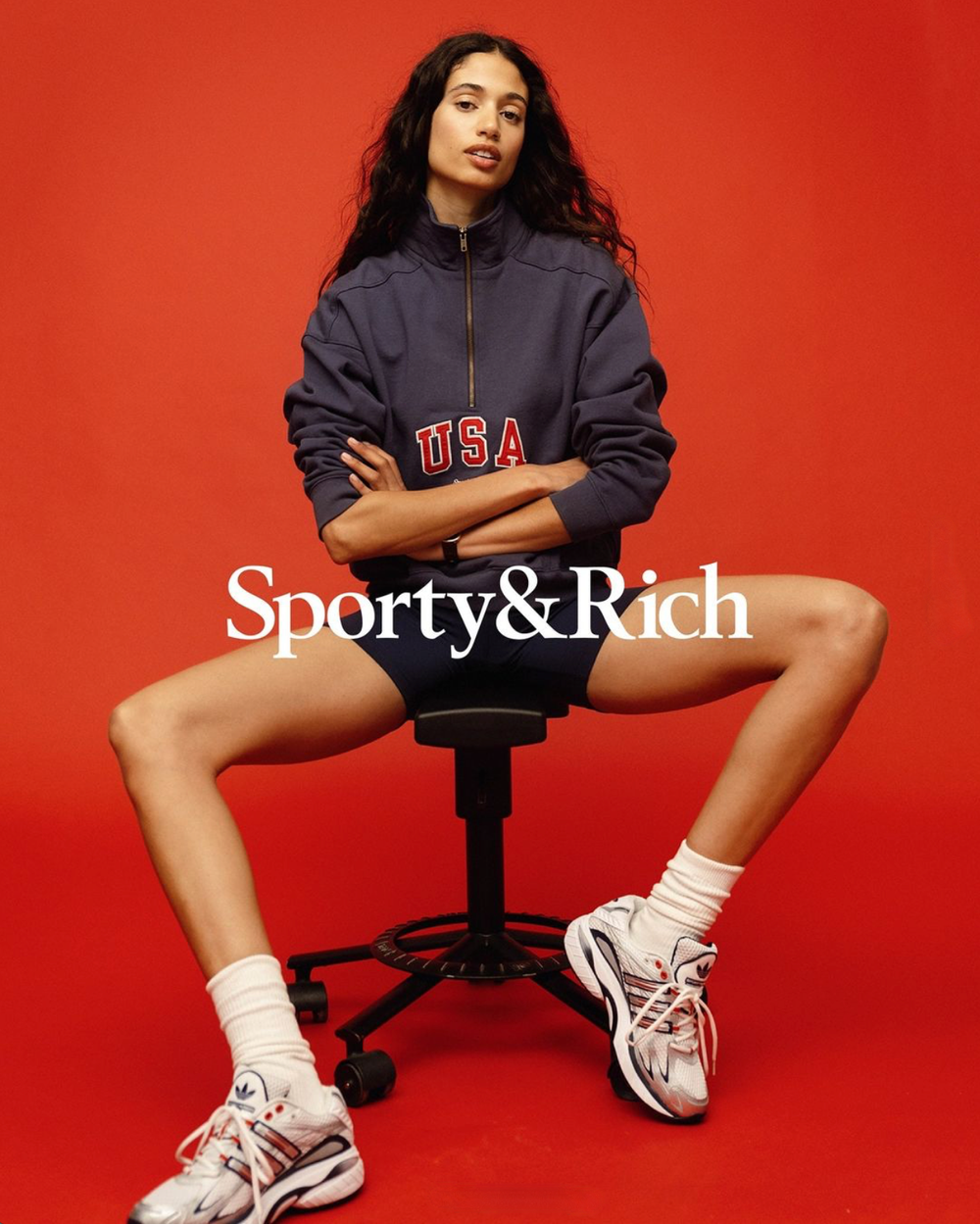 Sporty & Rich x adidas Originals Capsule at Le Bristol Paris