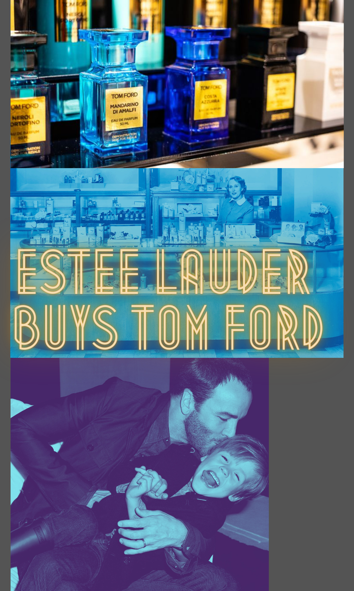 Estée Lauder Buys Tom Ford Luxury Brand in $2.8 Billion Deal — Anne of  Carversville