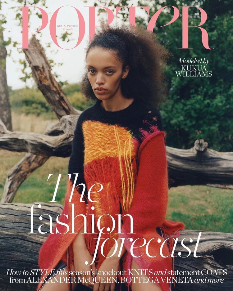 Kukua Williams' 'Knockout Knits' for Porter Magazine October 3 — Anne ...