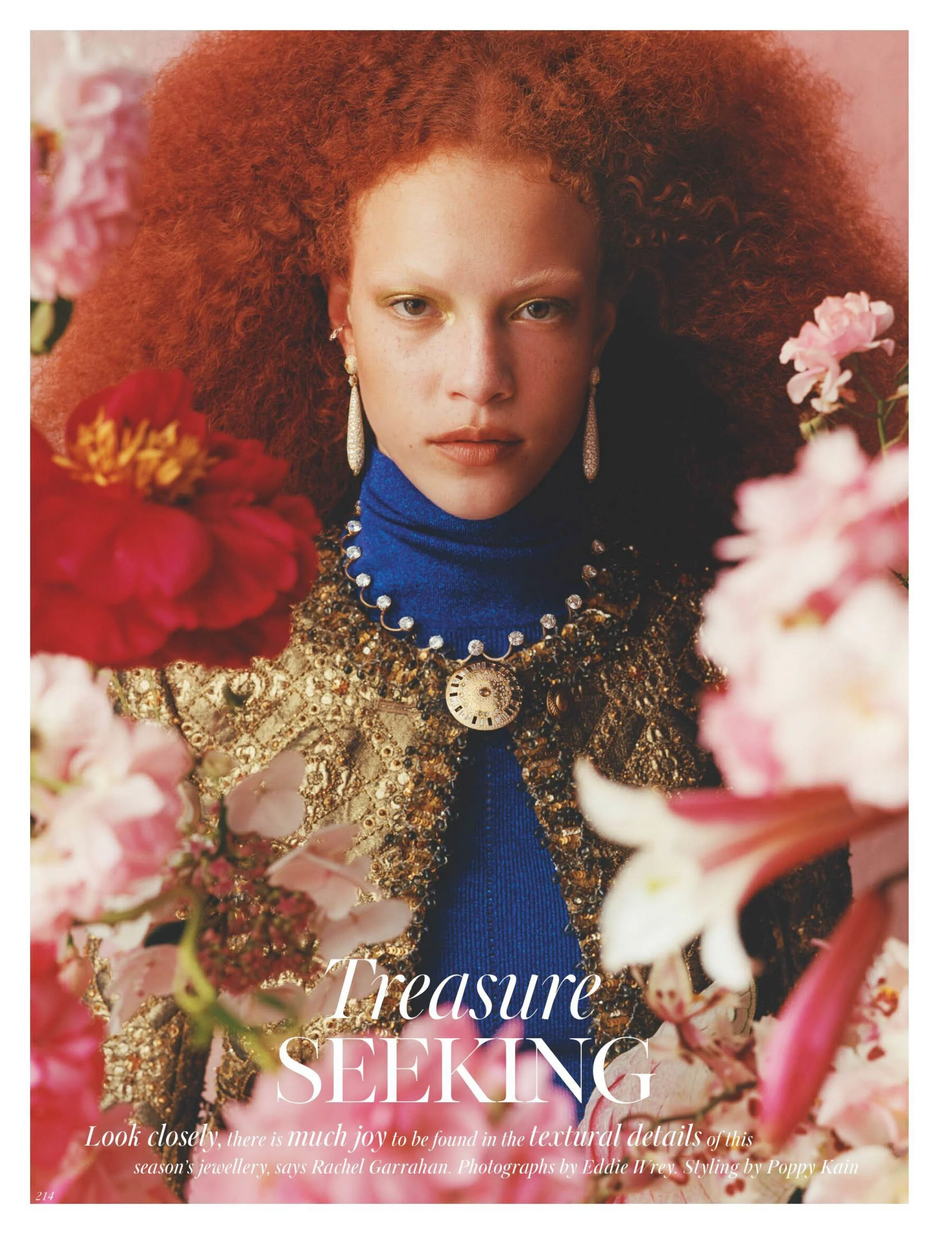 Tianna St. Louis's Precious Pedigree Finds Treasure in British Vogue December 2021