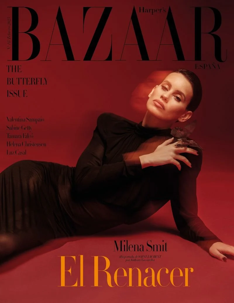 Milena Smit Covers Harper's Bazaar España February 2022 — Anne of